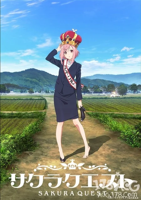 4月原创动画「SAKURA QUEST（樱花任务）」预热PV公开！｜高清图片集