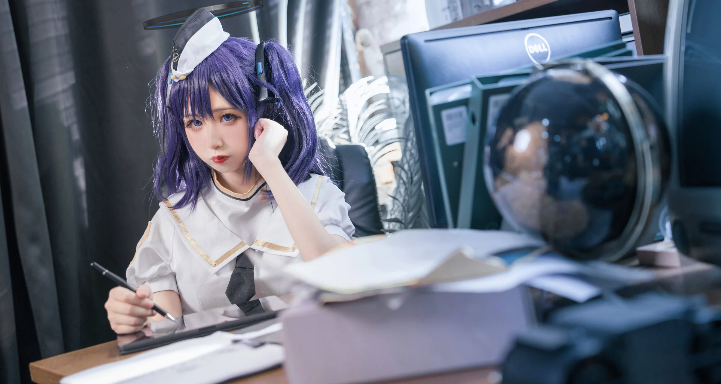 《蔚蓝档案》早濑优香COS写真