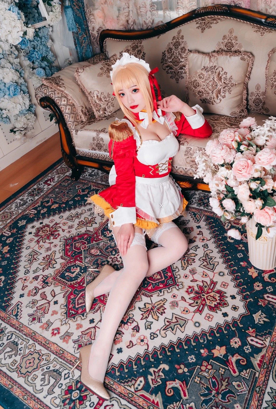 《FGO》尼禄女仆 COS写真