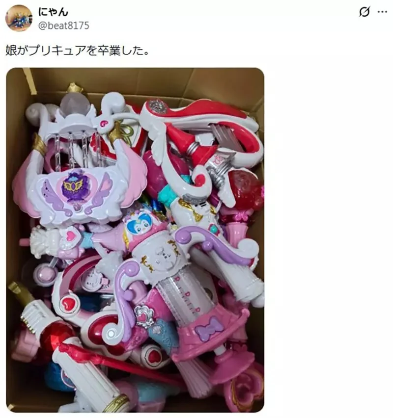 《８歲女兒棄坑光之美少女》爸爸暫時替她保管玩具公仔 日本網友呼籲千萬不要丟｜高清图片集