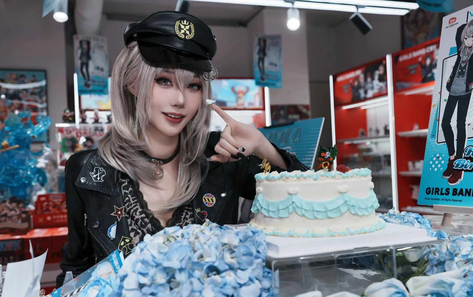 《少女乐队的呐喊》河原木桃香COS写真
