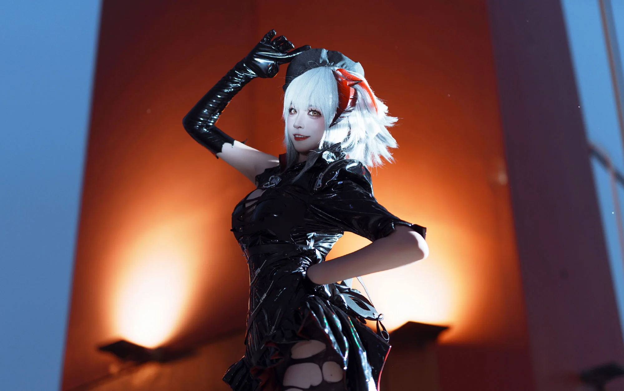《明日方舟》W怪盗 COS写真