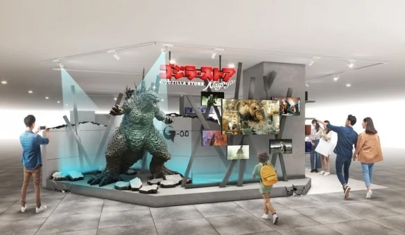 名古屋PARCO全新开幕带来《哥斯拉》《航海王》等商店｜高清图片集