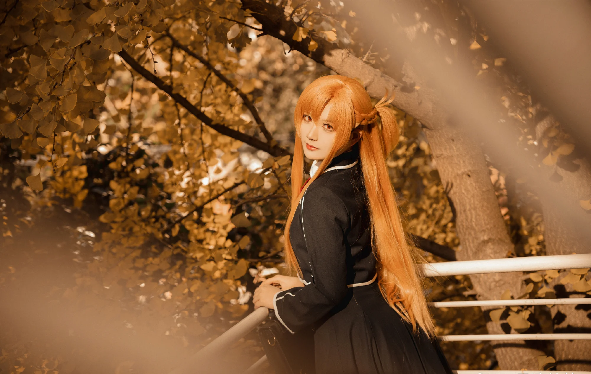 《刀剑神域》亚丝娜COS写真