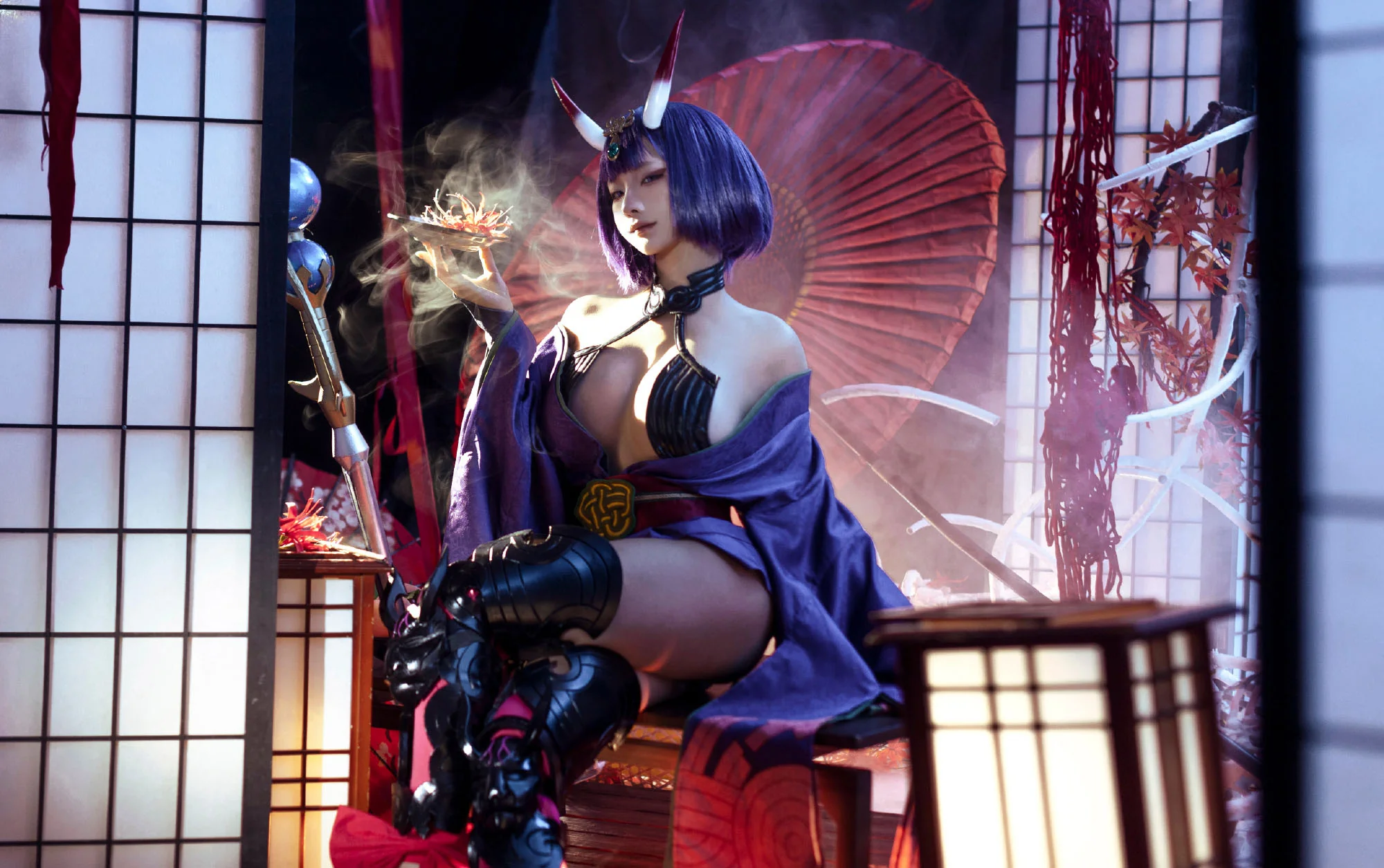 《Fate/Grand Order》酒吞童子COS写真