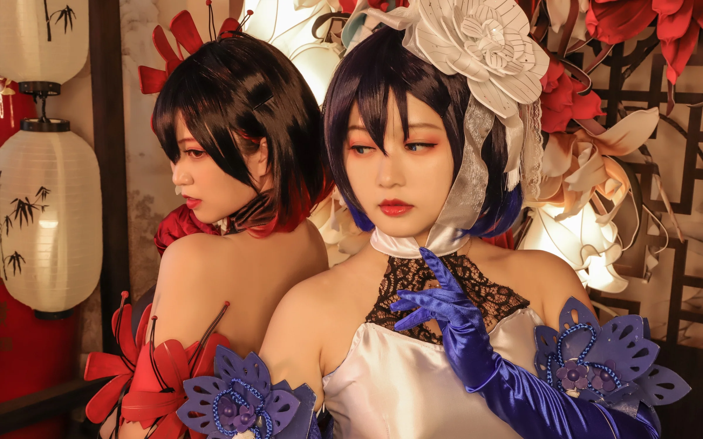 《崩坏3》 希儿墨染镜华COS写真