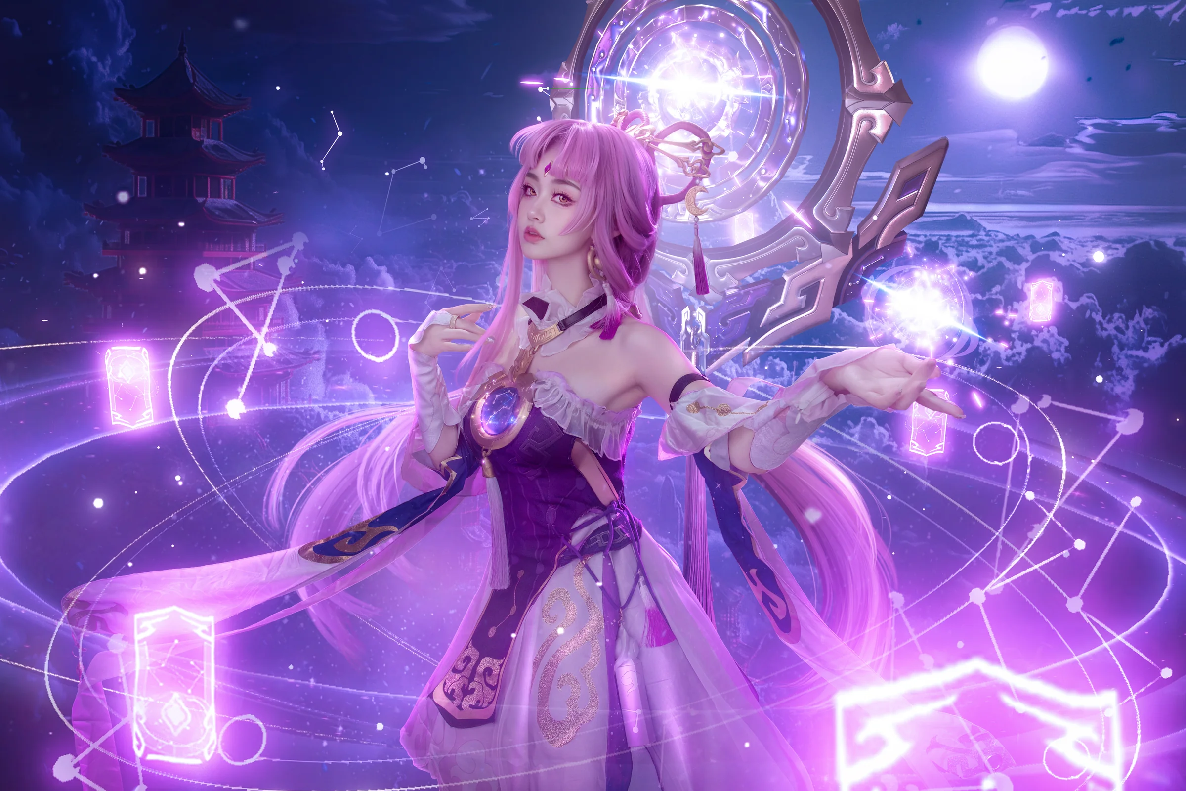 崩坏3星穹铁道符玄COS写真