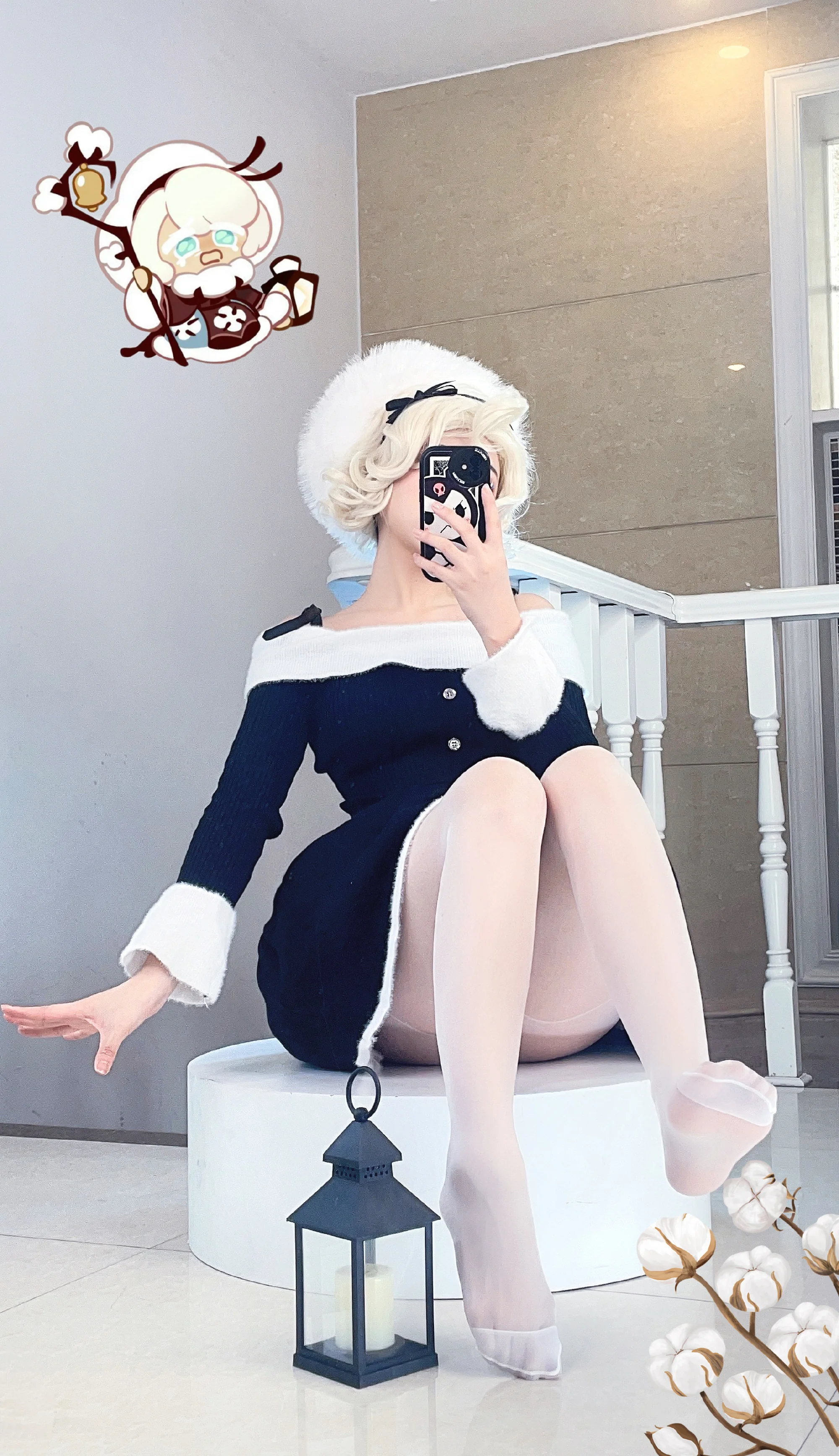 《冲呀饼干人王国 》冰霜女王COS写真