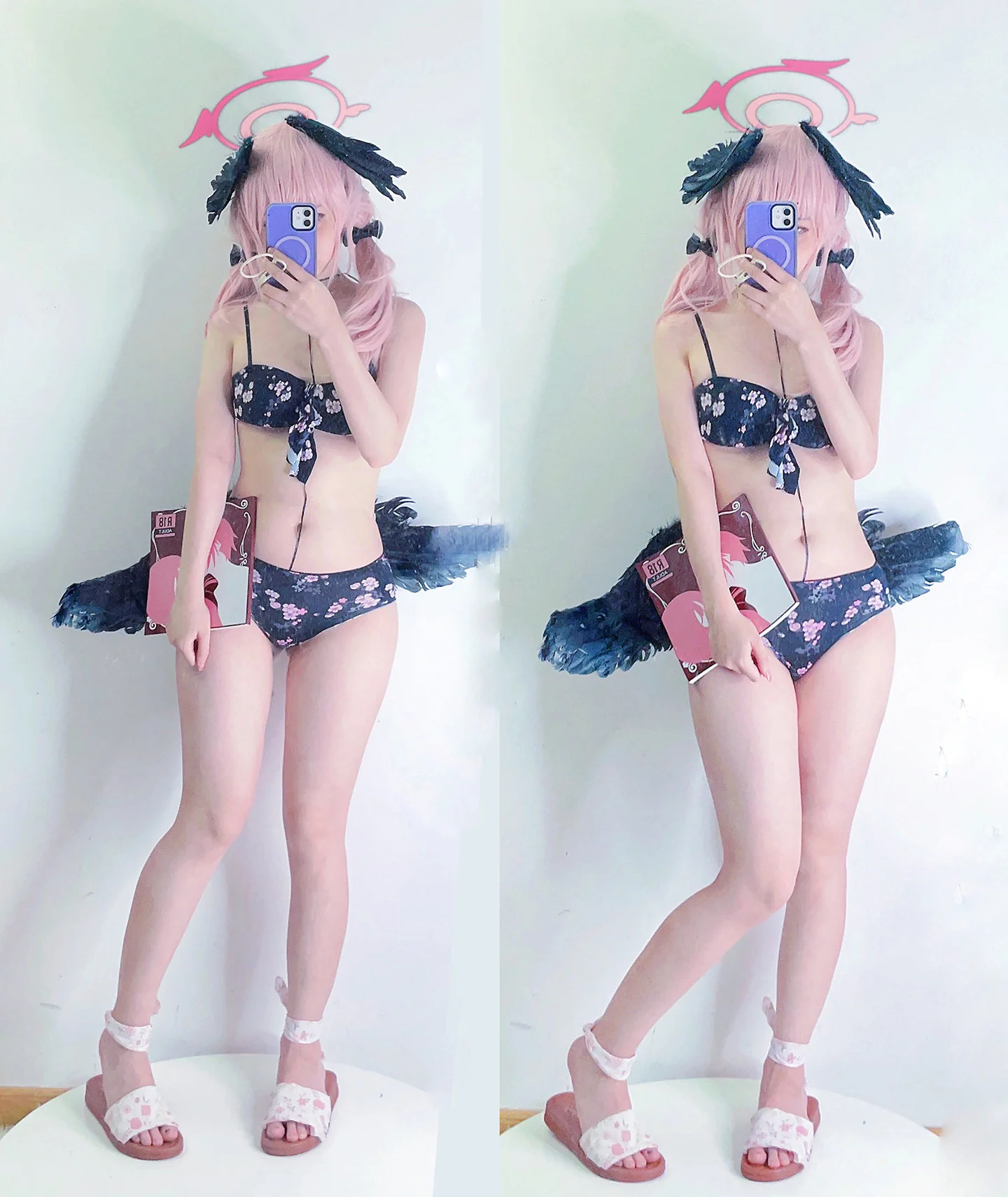 《碧蓝档案 》下江小春泳装COS写真