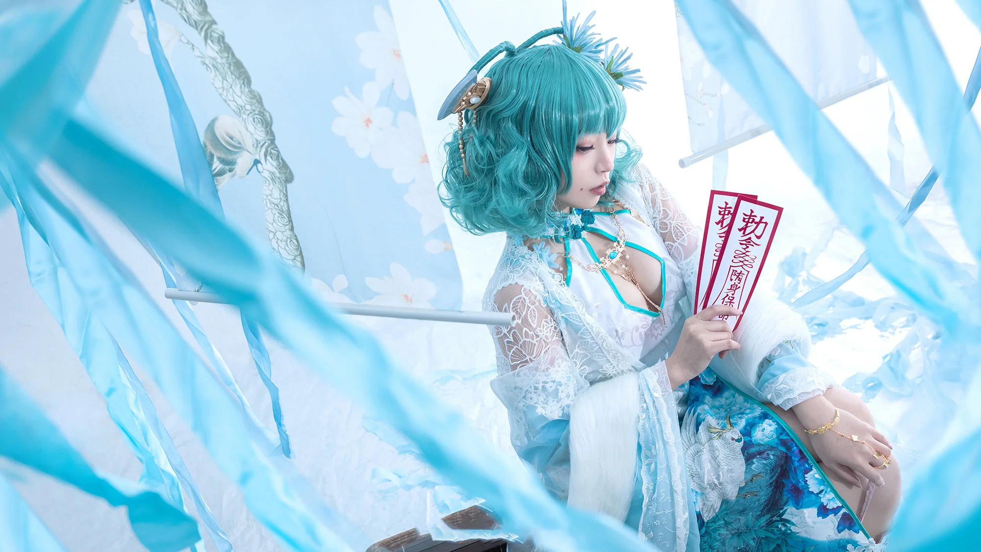 《东方Project》霍青娥 邪仙COS写真
