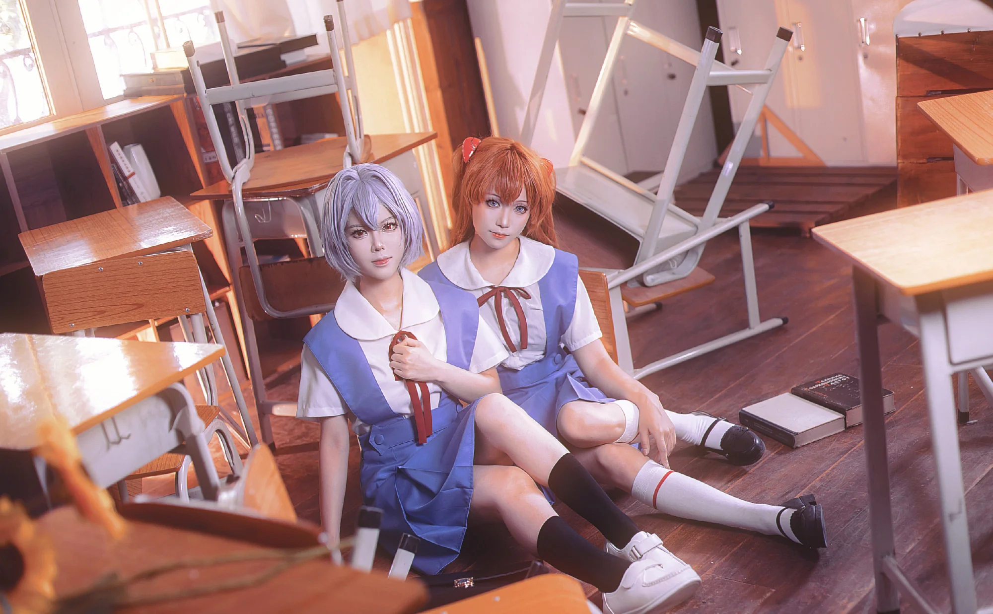 《新世纪福音战士》绫波丽COS写真