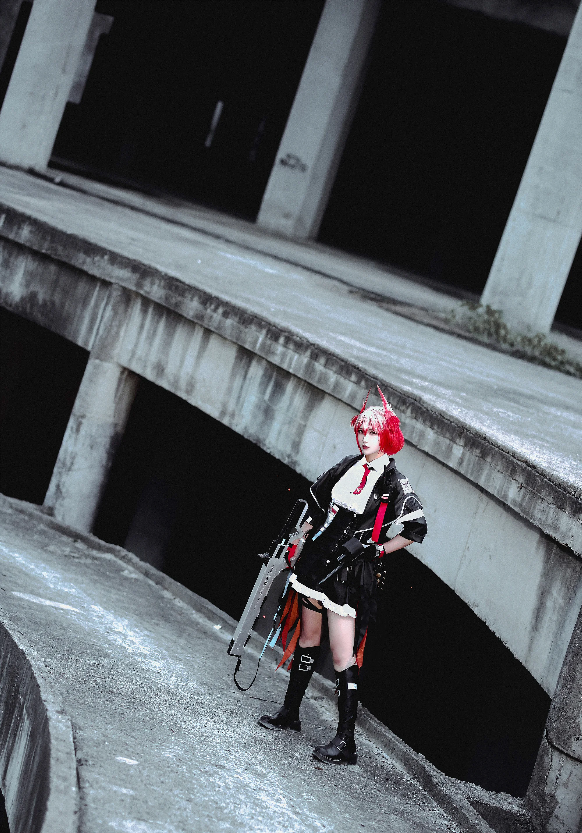 《明日方舟》菲亚梅塔COS写真