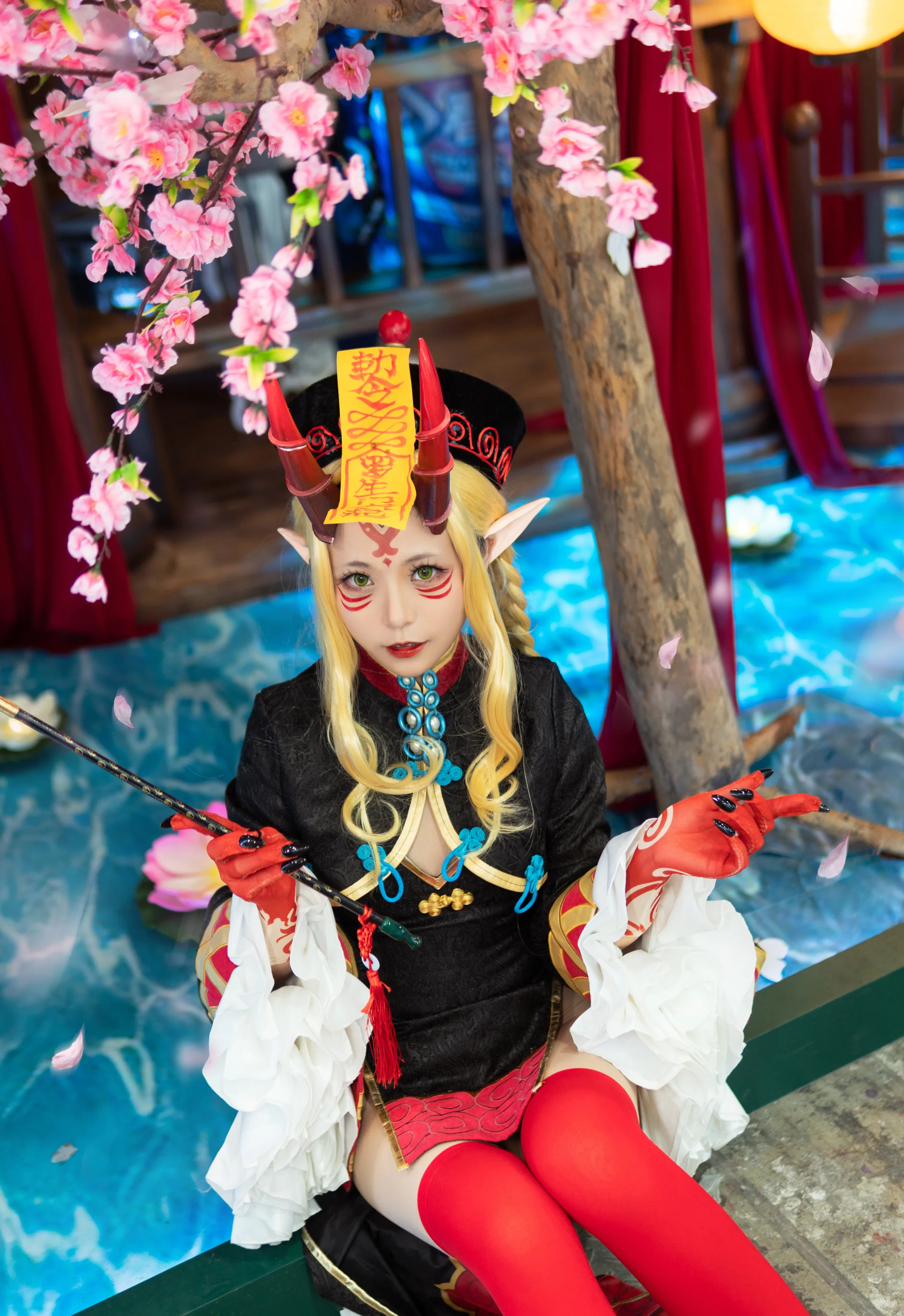《Fate/Grand Order》茨木童子 僵尸娘COS写真