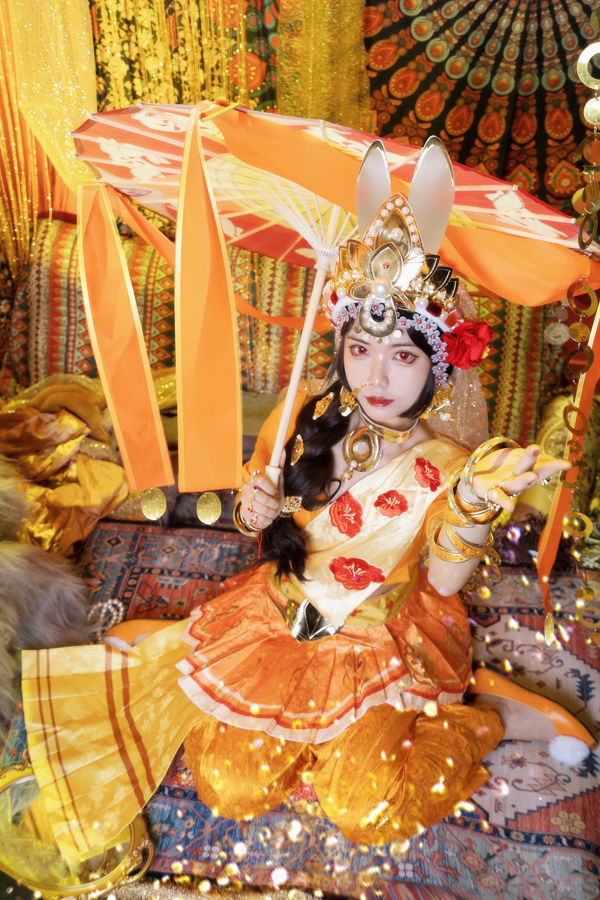 《王者荣耀》公孙离COS写真