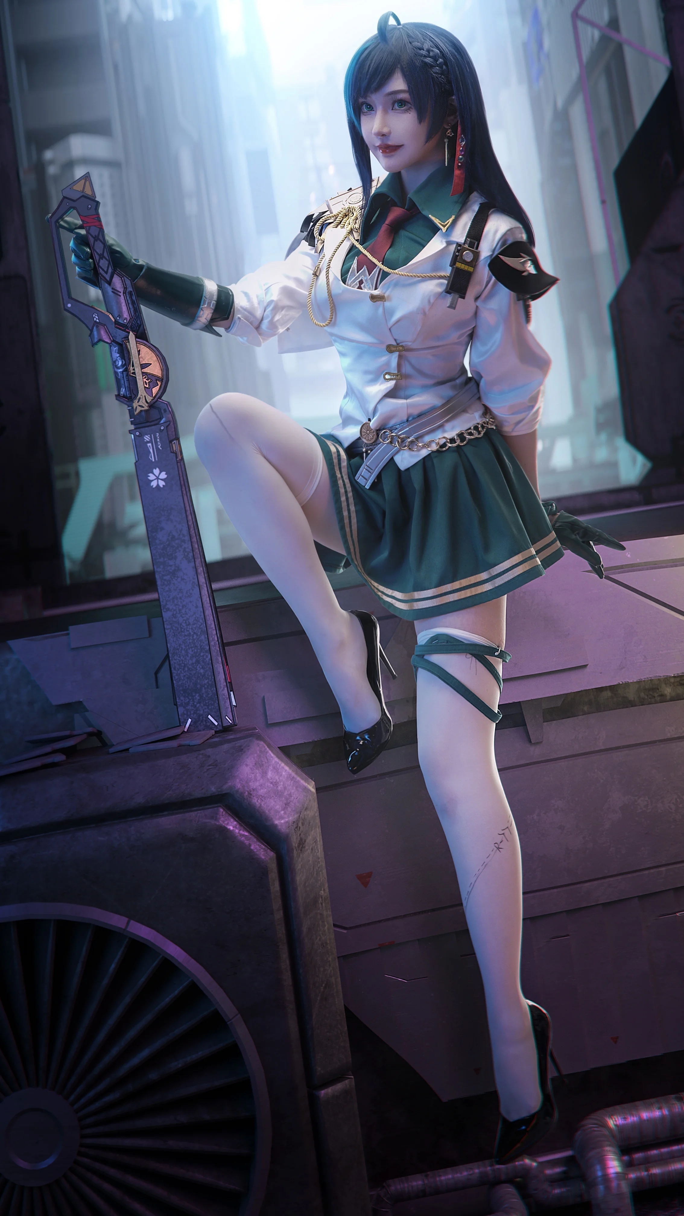 《幻塔》凛夜大小姐COS写真