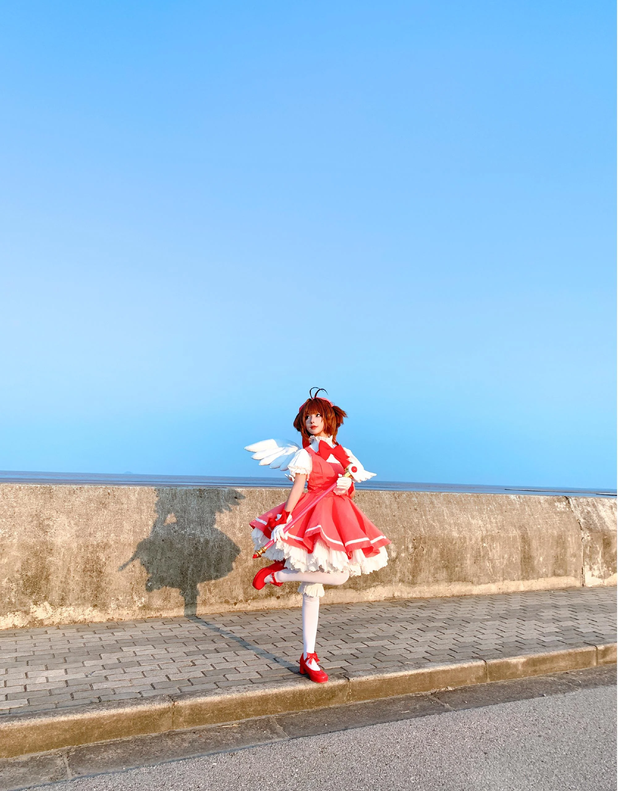 《魔卡少女樱》木之本樱COS写真