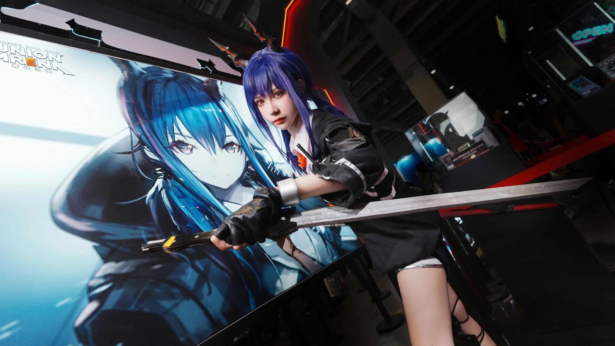 《明日方舟》携战之境 岁红霞COS写真