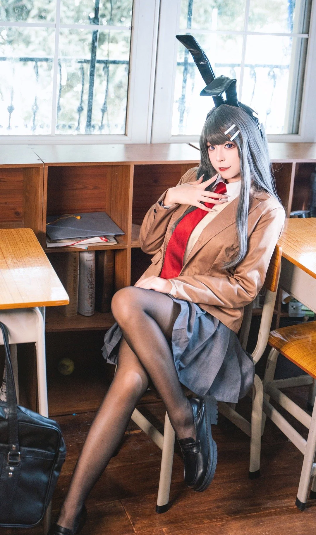 《青春猪头少年系列》樱岛麻衣COS写真