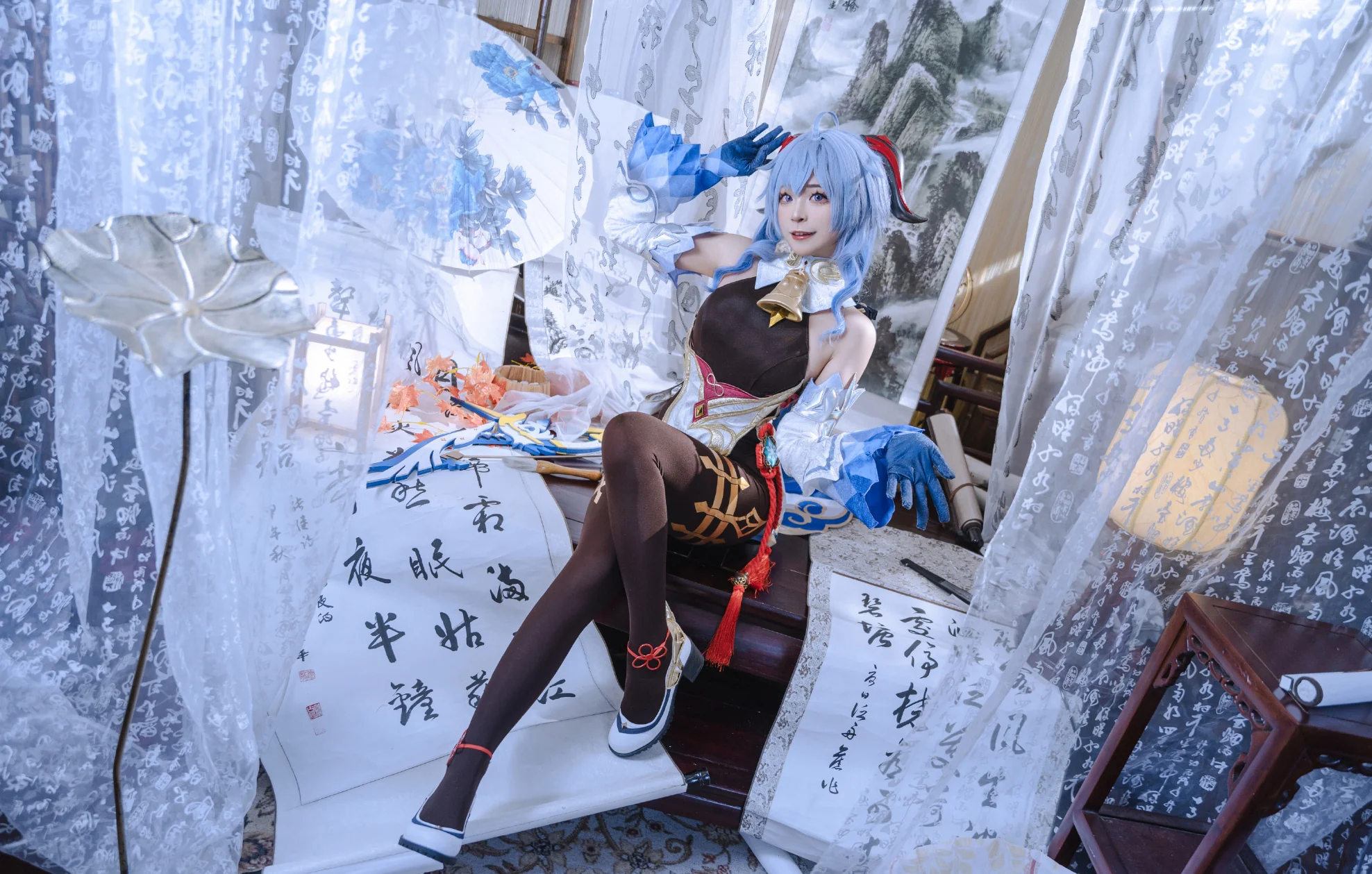 《原神》甘雨COS写真 ​​​