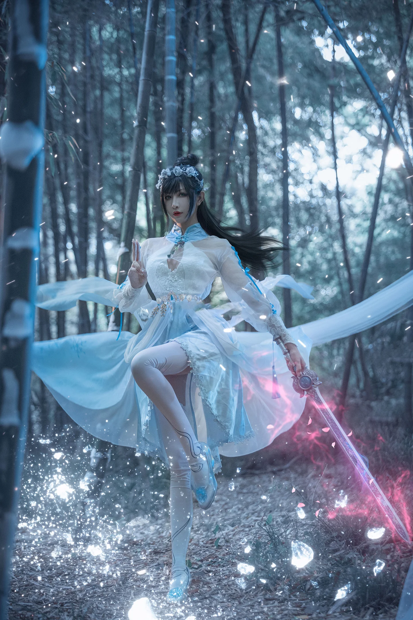 《永劫无间》顾清寒COS写真
