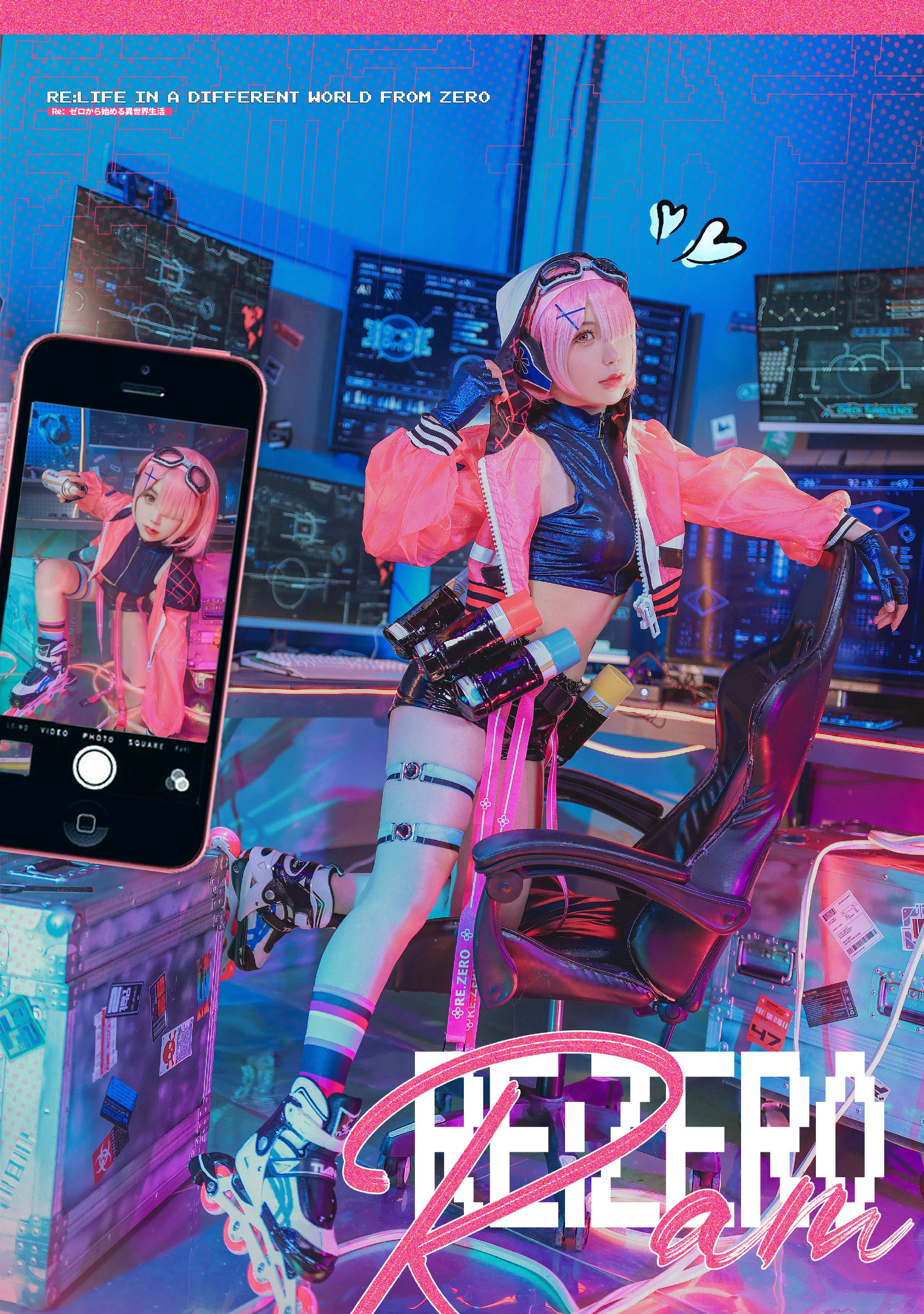 《re:从零开始的异世界生活》蕾姆COS写真