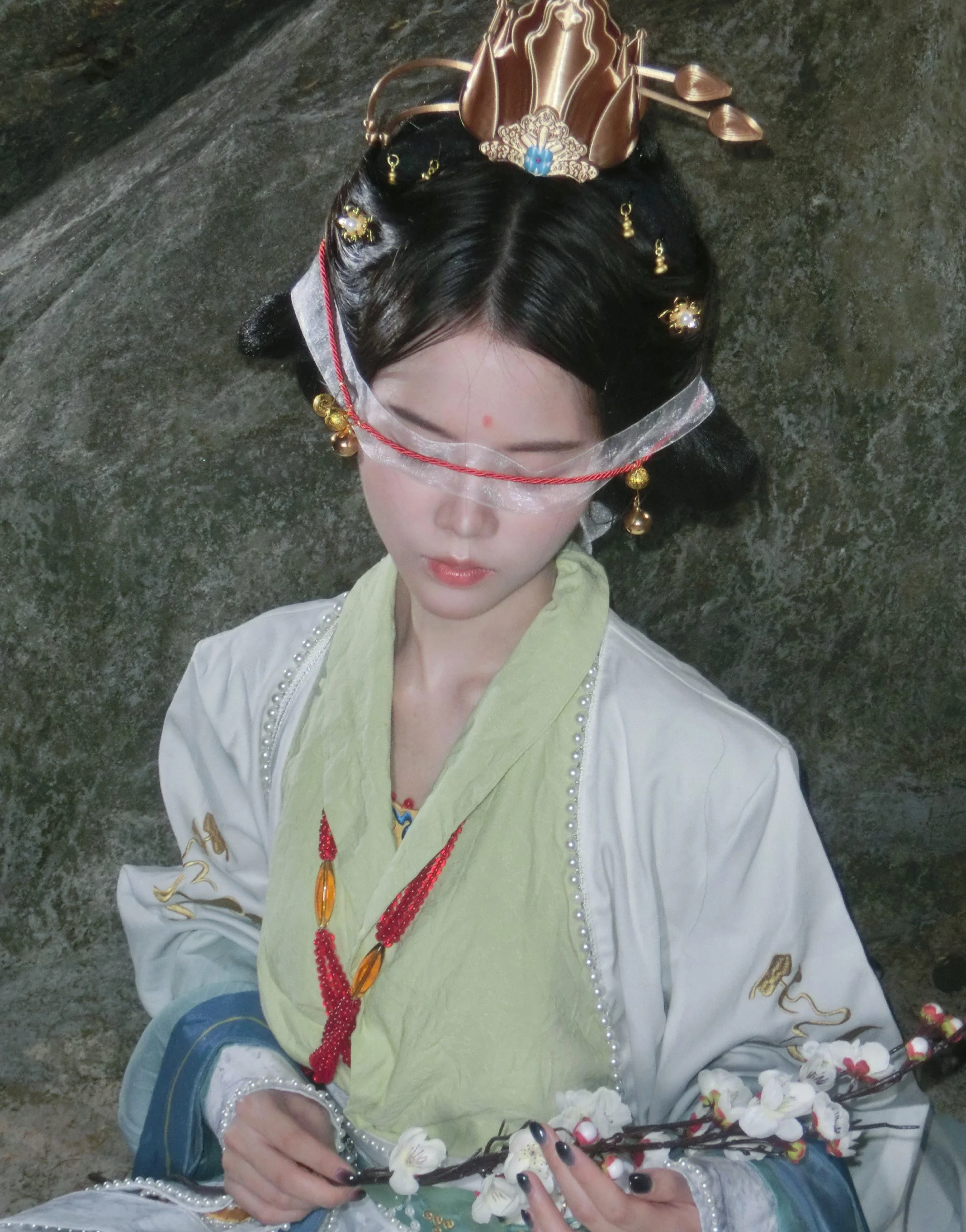《燕云十六声》观音COS写真