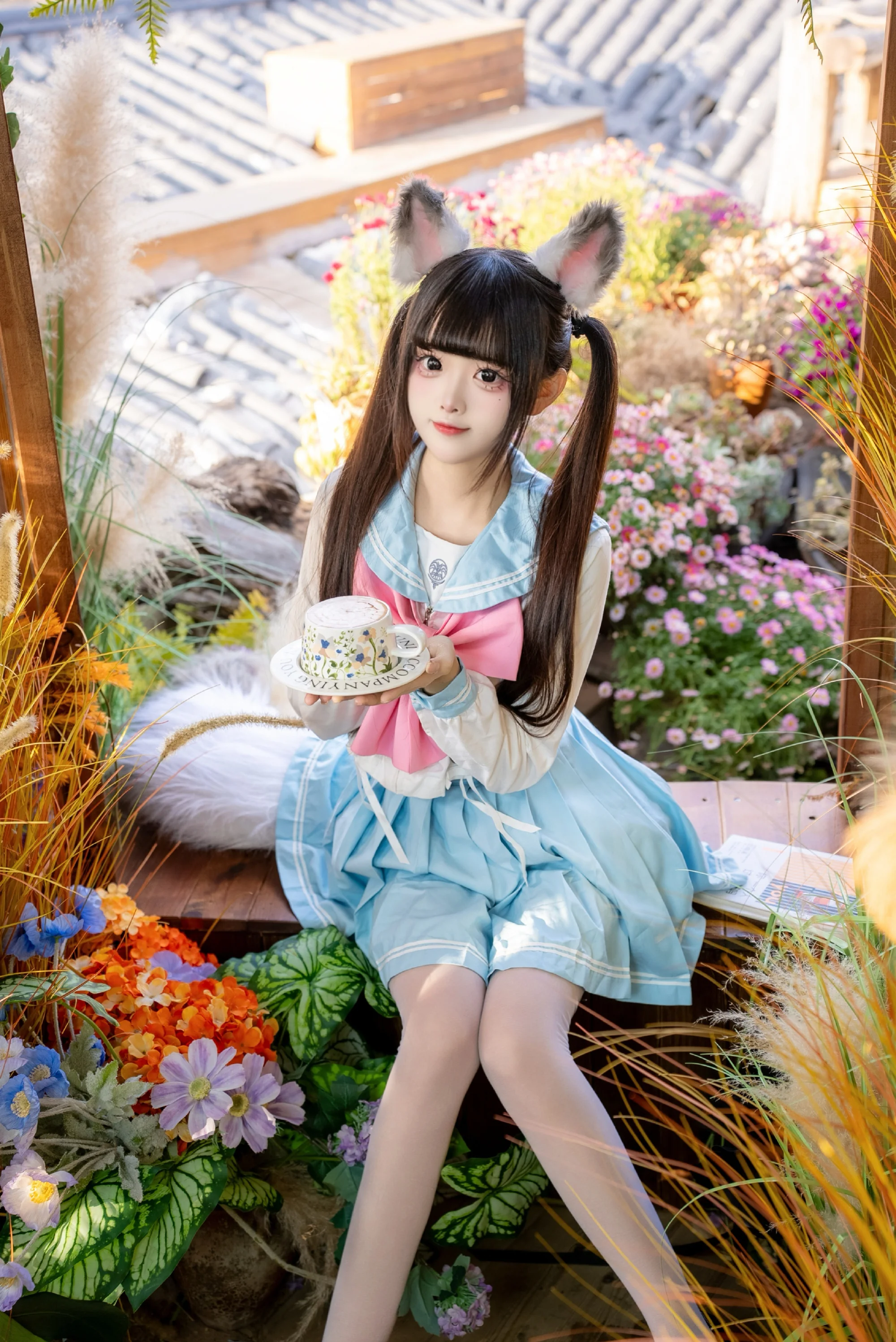 《永劫无间》土御门胡桃COS写真