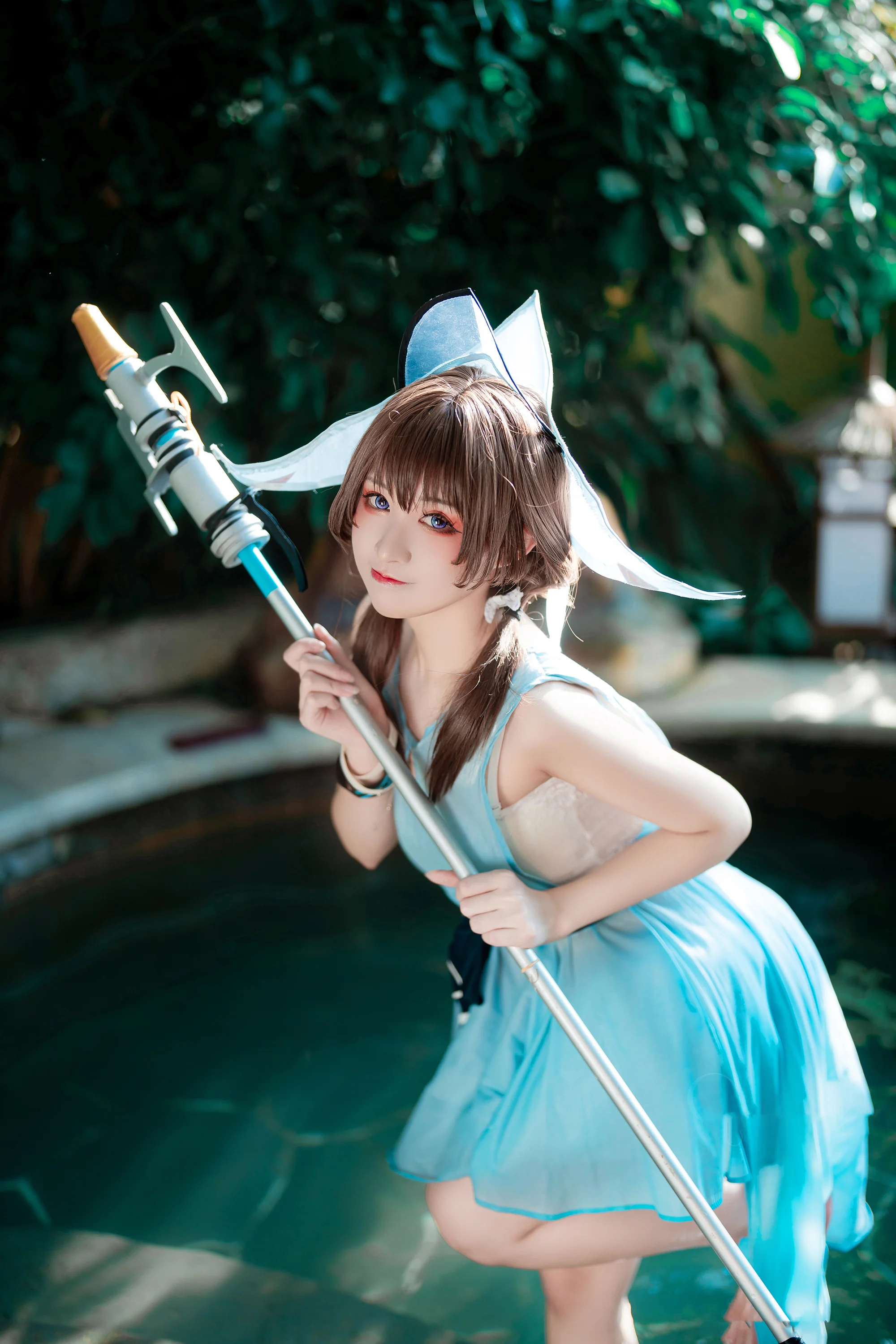 《明日方舟》清流COS写真