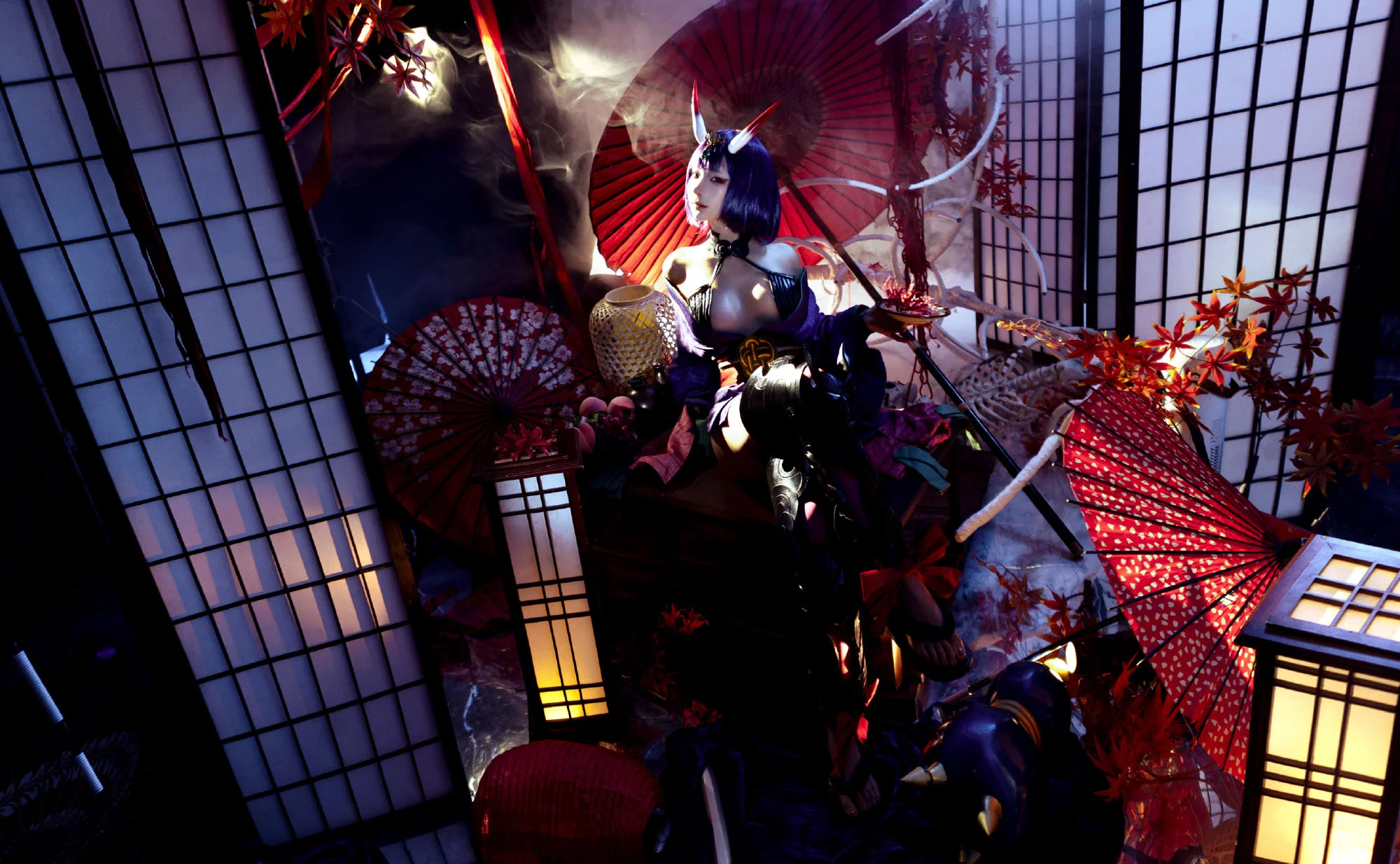 《Fate/Grand Order》酒吞童子COS写真