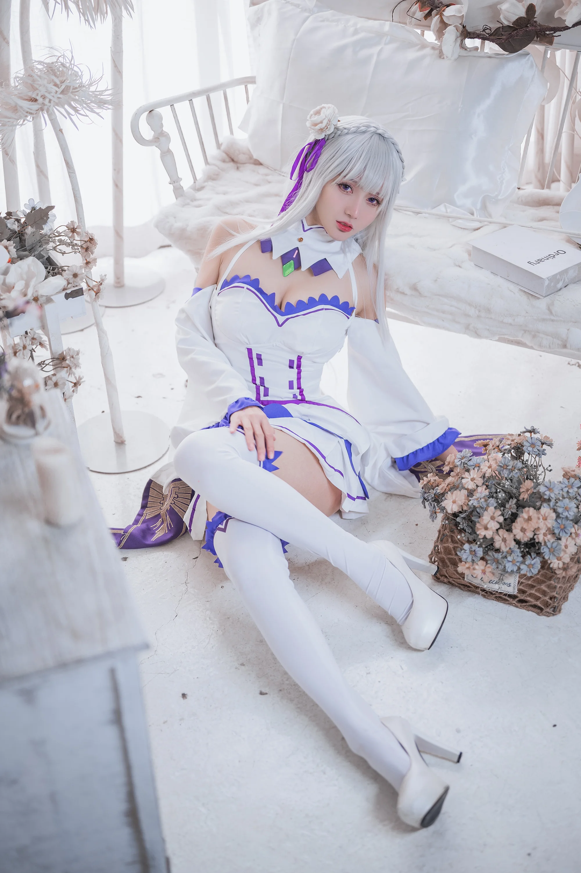 《Re：从零开始的异世界生活》爱蜜莉雅COS写真