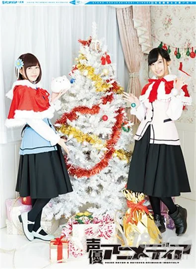 年底真是拼了！「声优ANImedia」1月号阵容太豪华！｜高清图片集