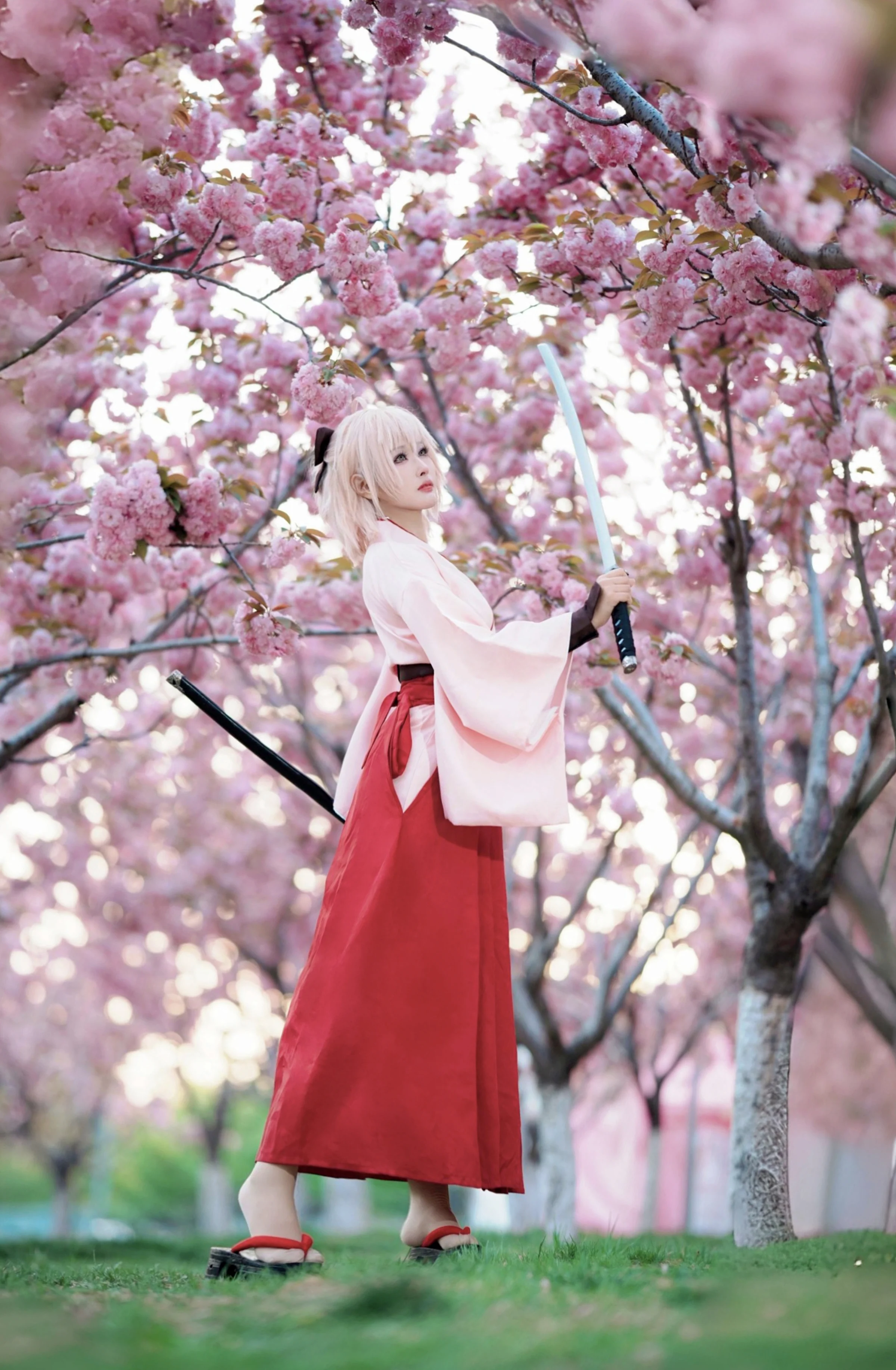 fate 冲田总司 澪绫COS写真新作