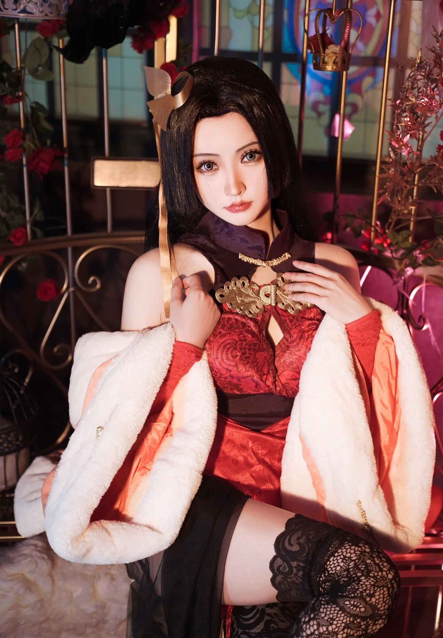 《海贼王》女帝COS写真