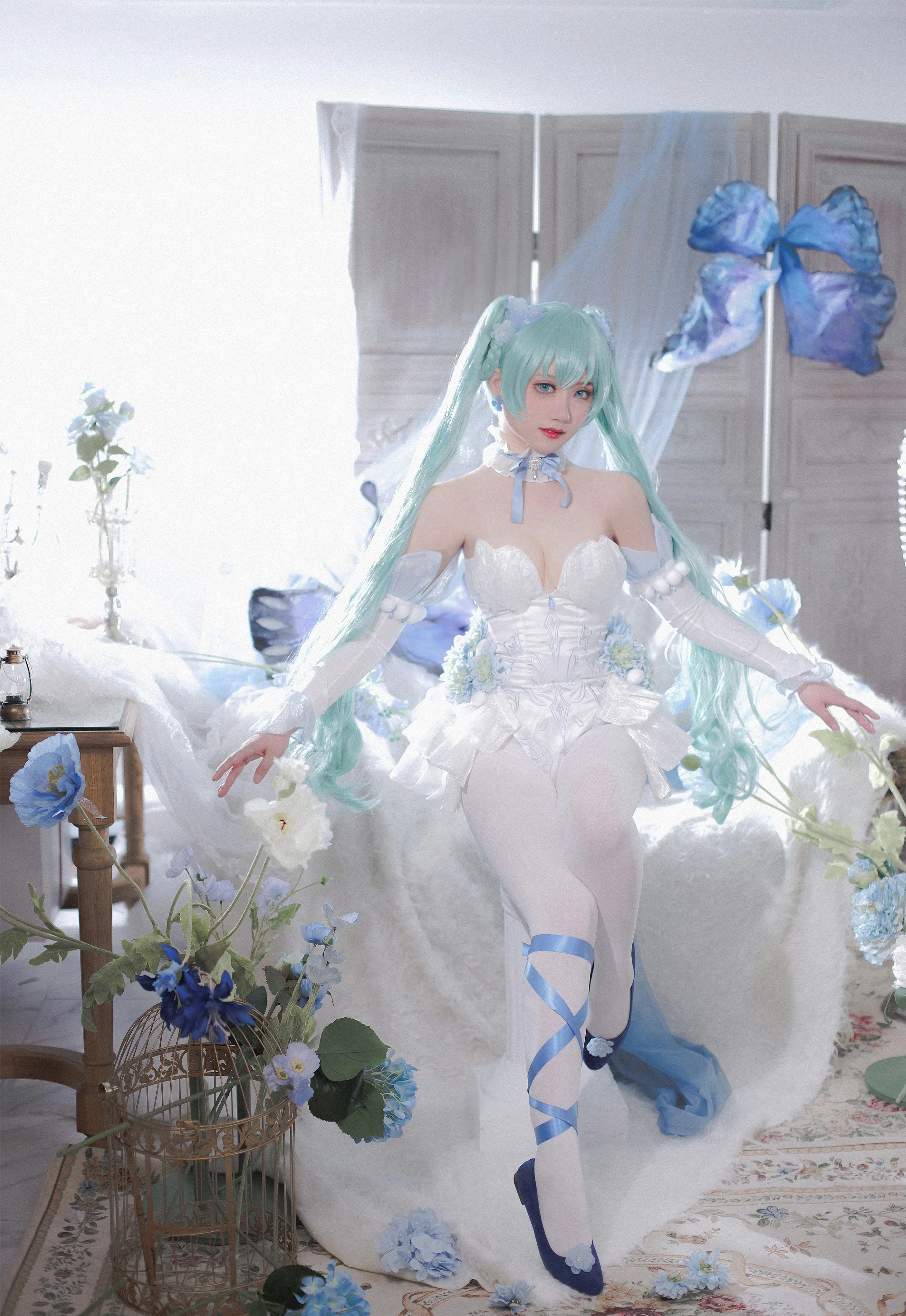 初音未来 • 粉蝶花精灵｜高清图片集