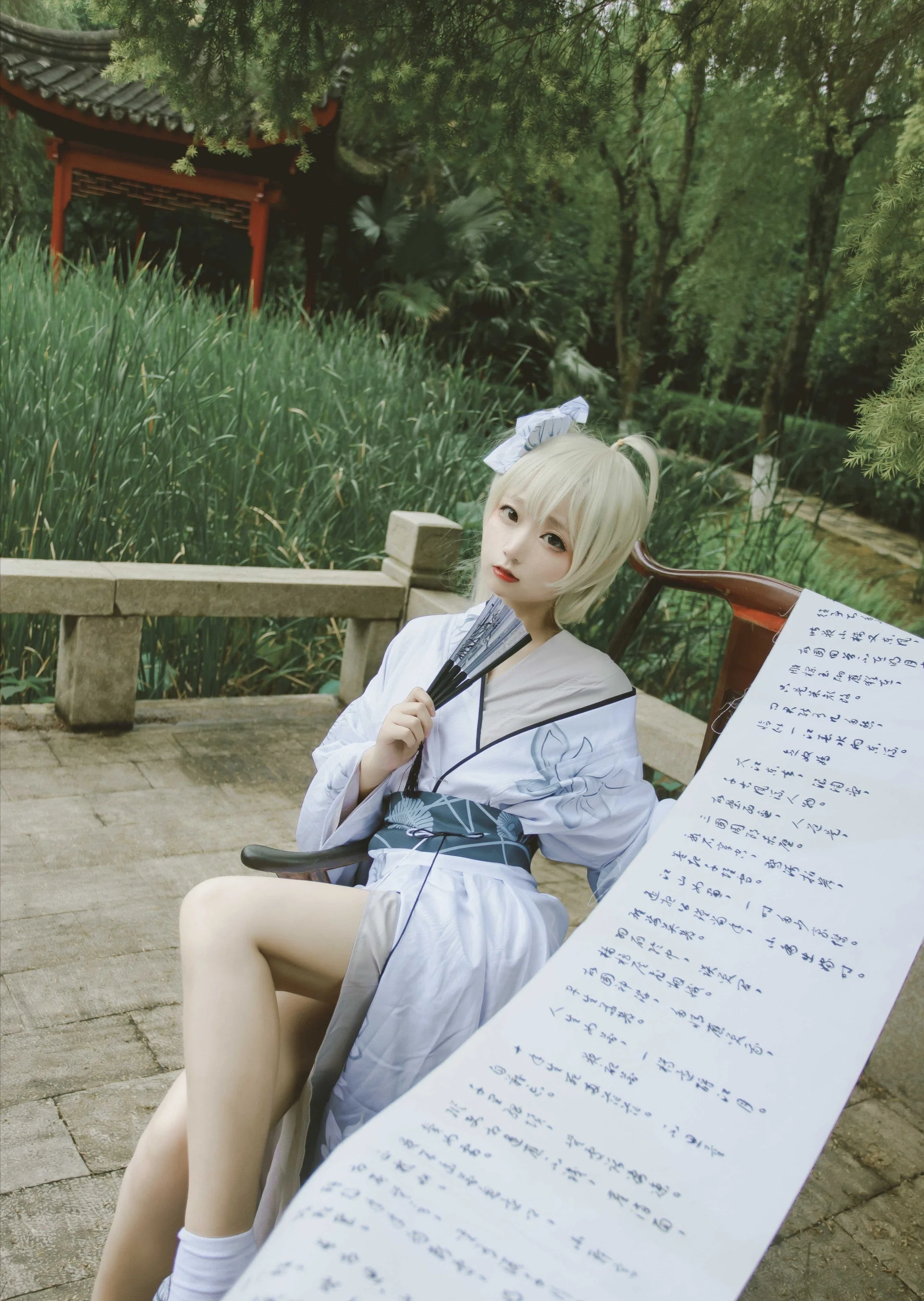春日野穹和服白浴袍｜高清图片集