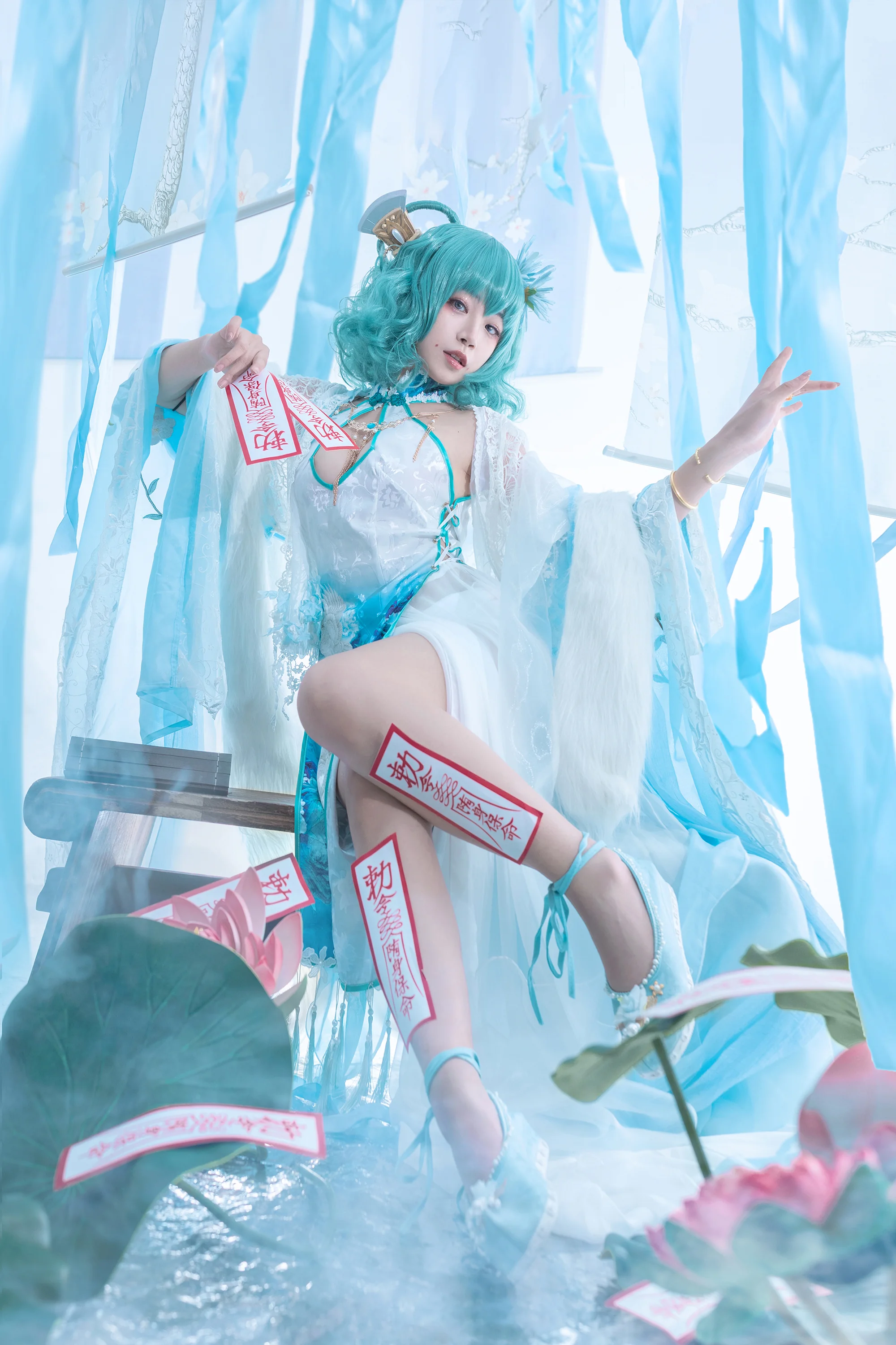《东方Project》霍青娥 邪仙COS写真
