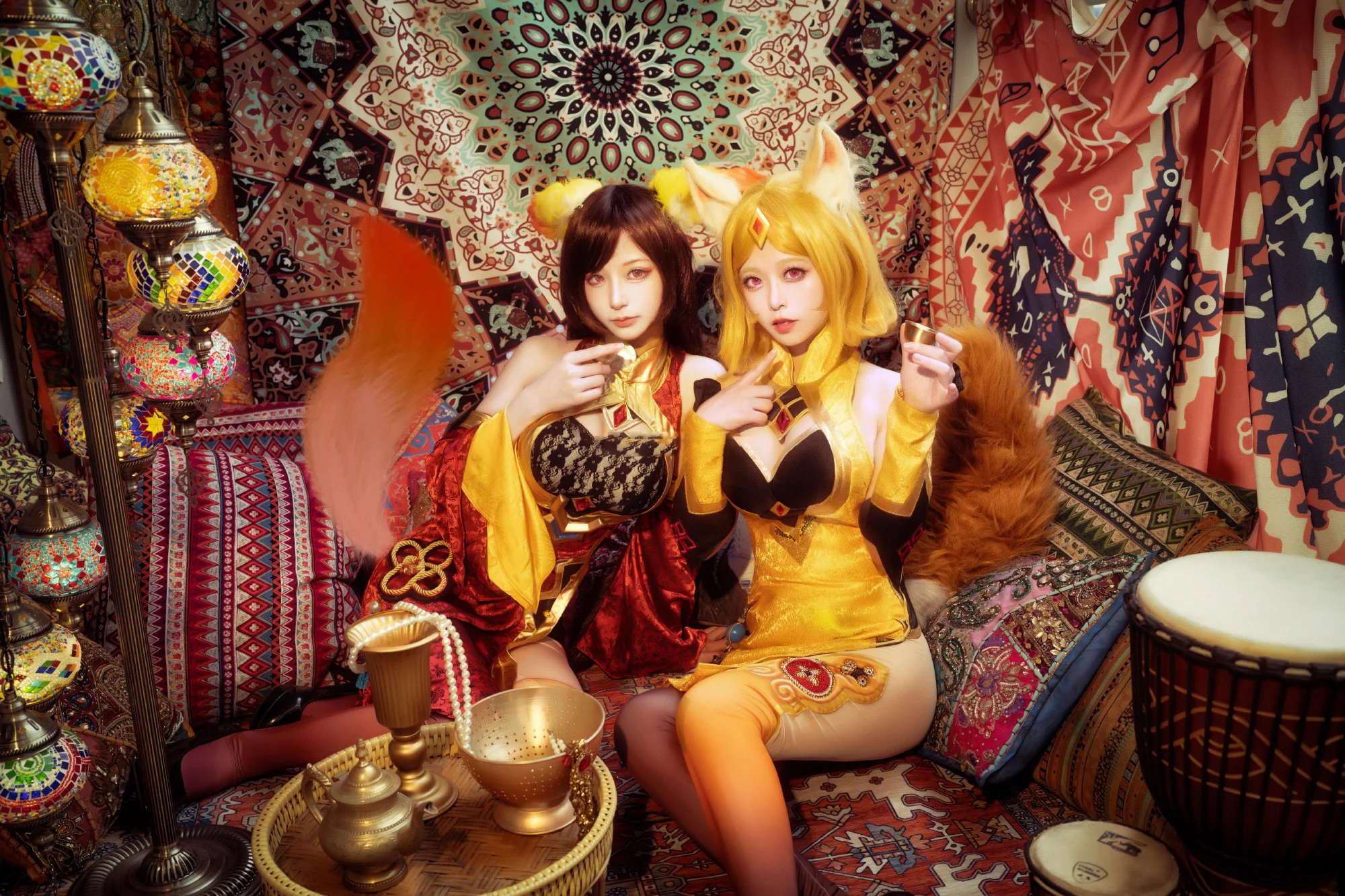 《王者荣耀》妲己COS写真