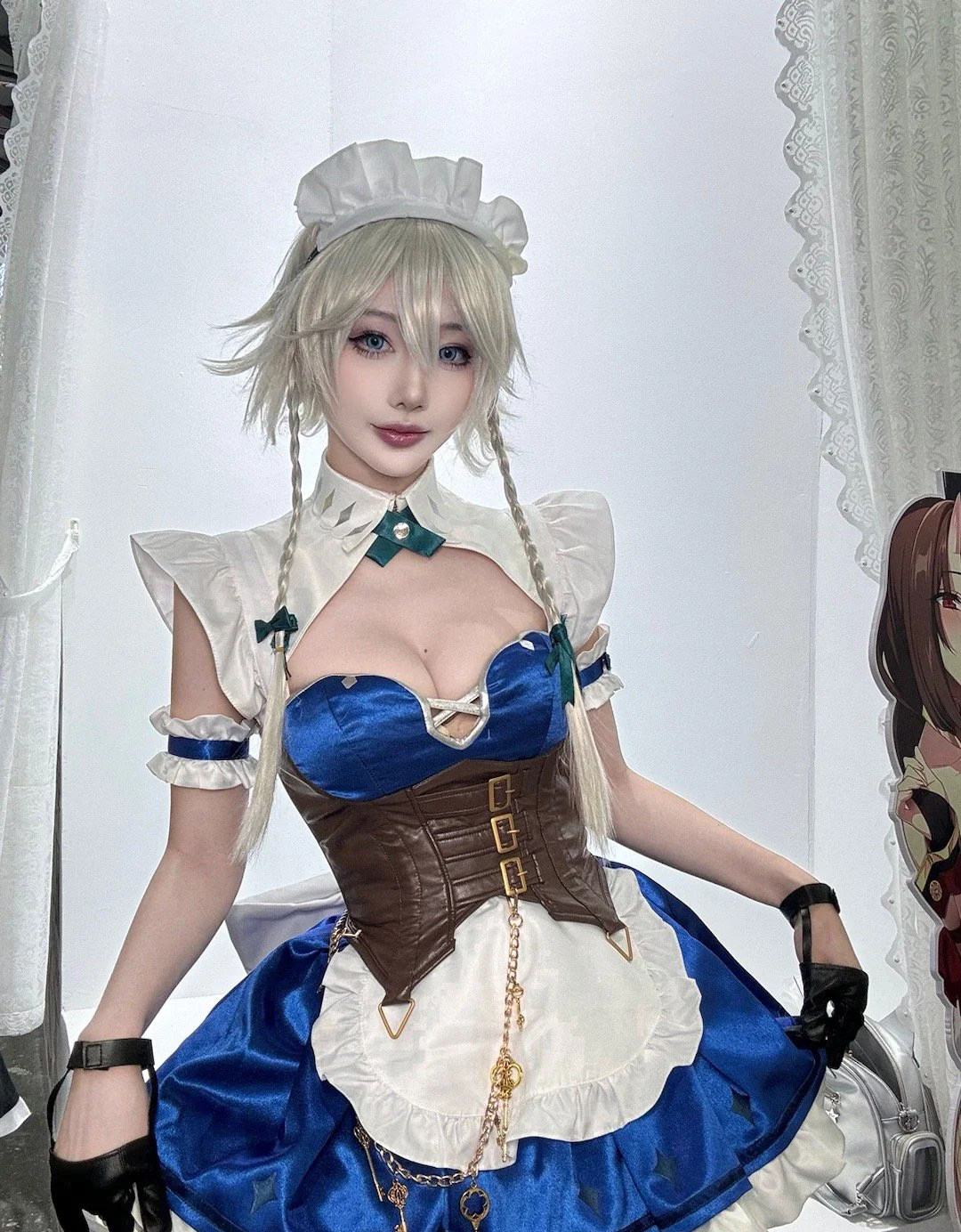 《东方Project》十六夜咲夜 潇洒的女仆长COS写真