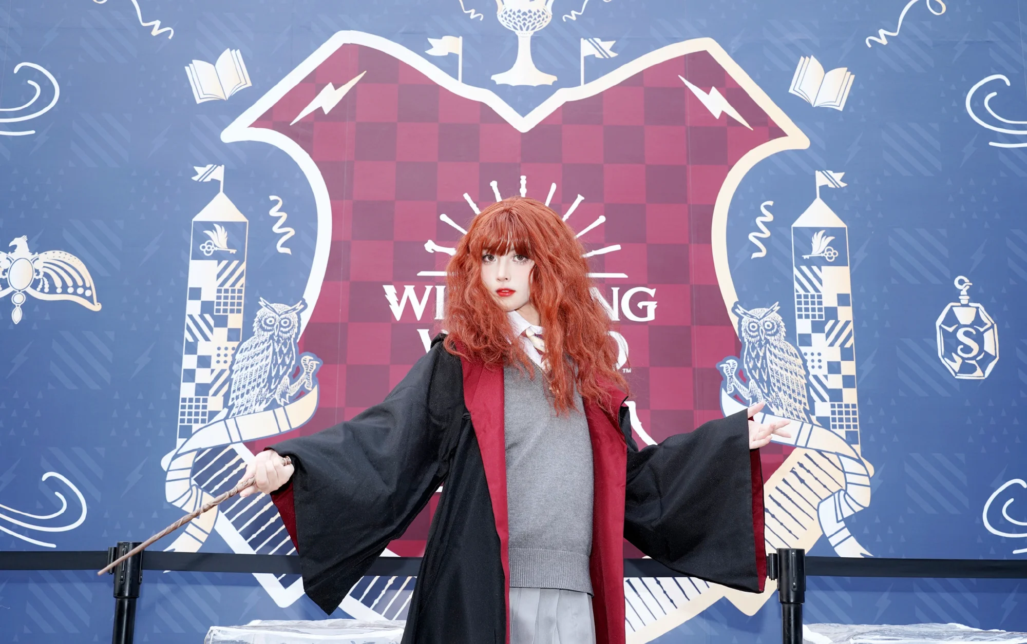 《哈利波特魔法觉醒》赫敏COS写真