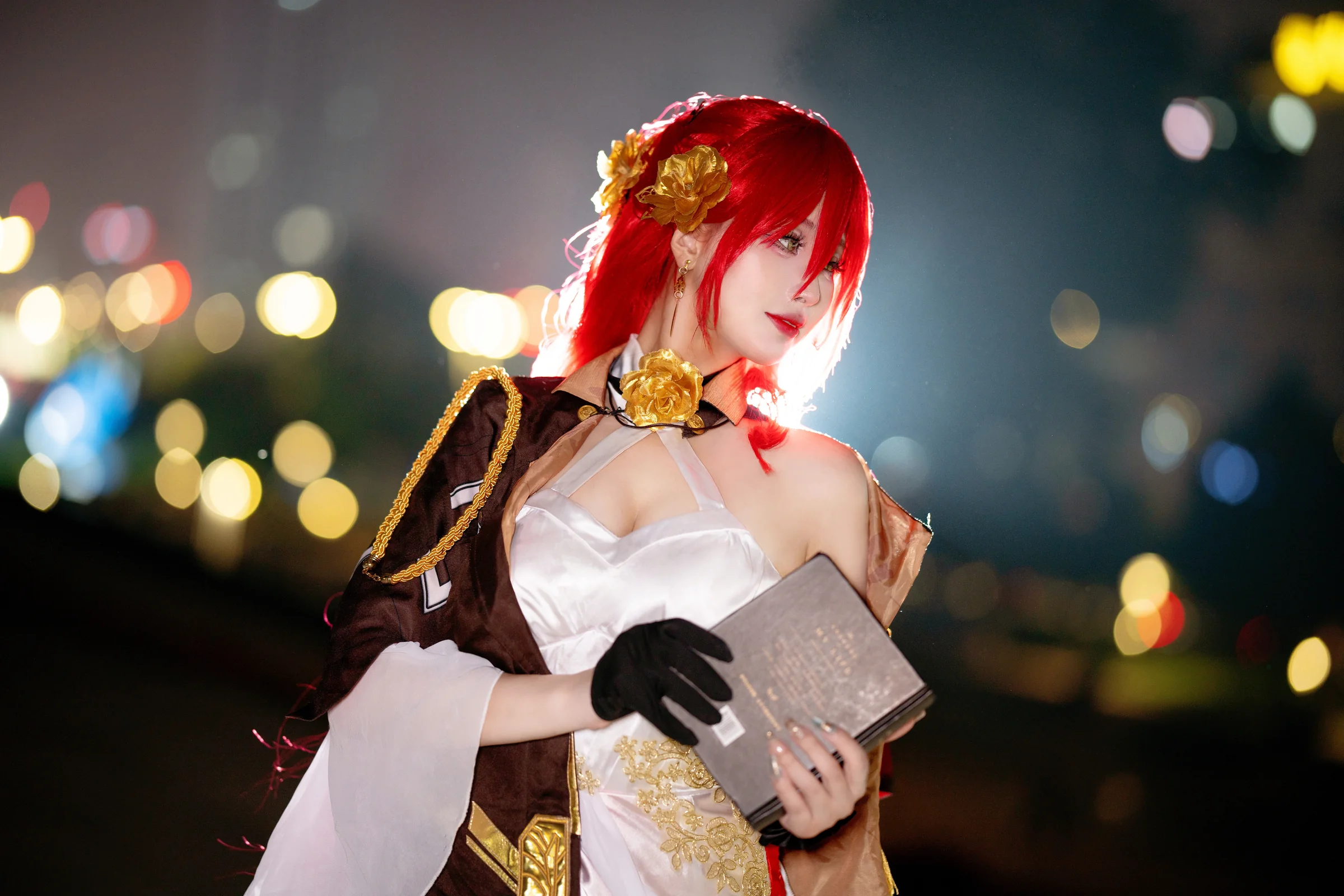 那个红发女人 崩坏星穹铁道 姬子 COS写真