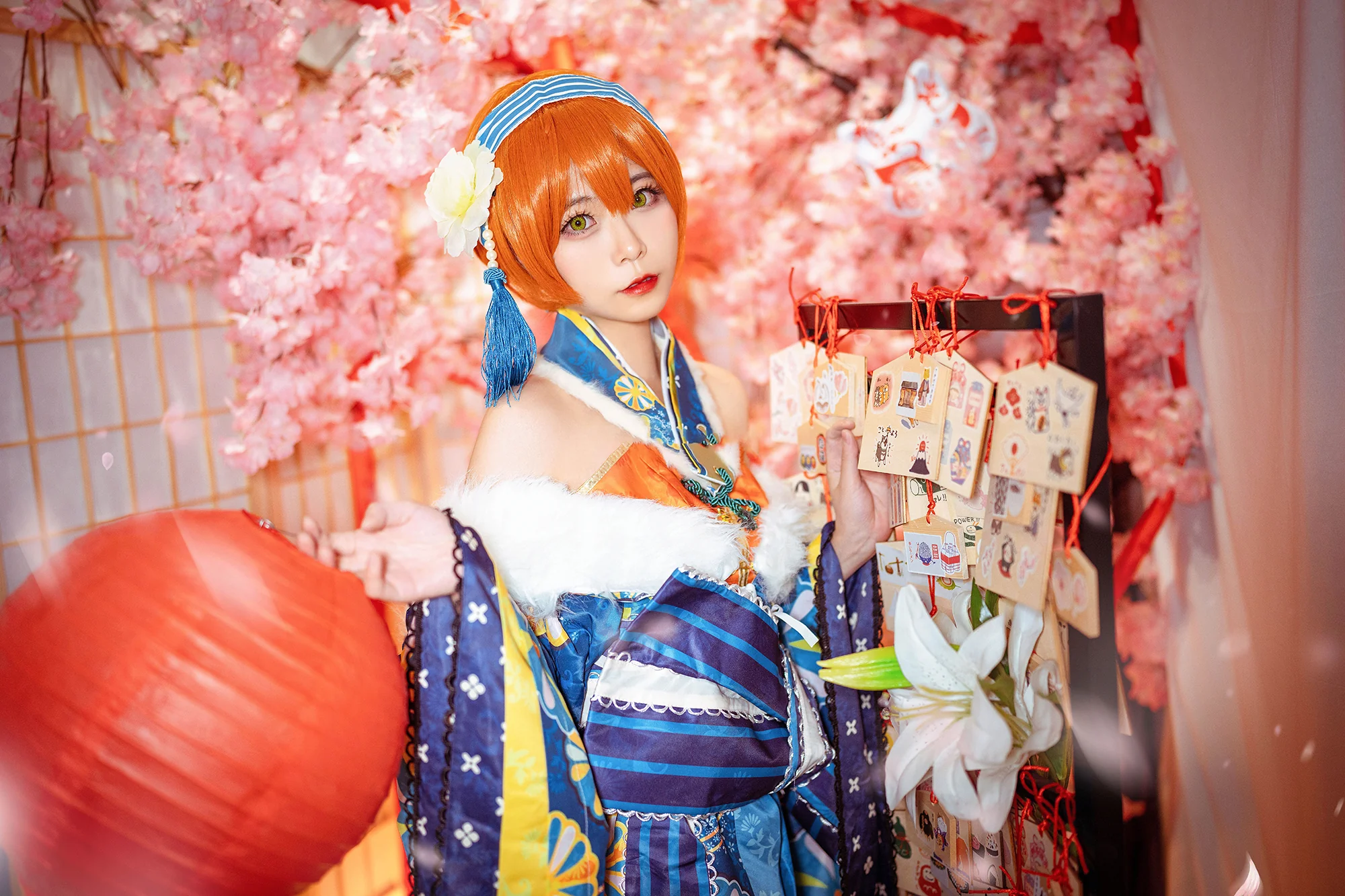《LoveLive!》 ​星空凛正月和服觉醒 COS写真