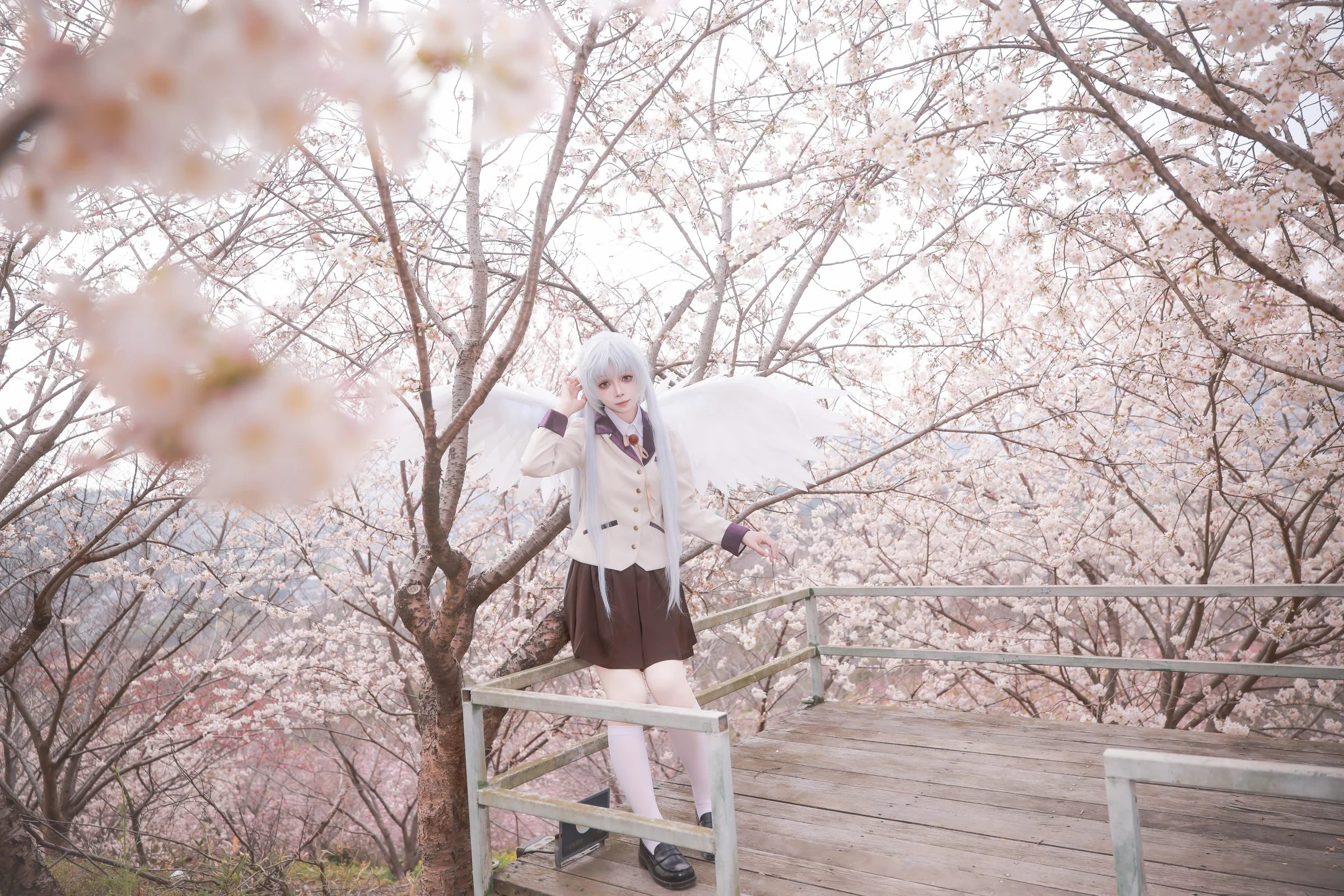 《Angel Beats!》立华奏COS写真