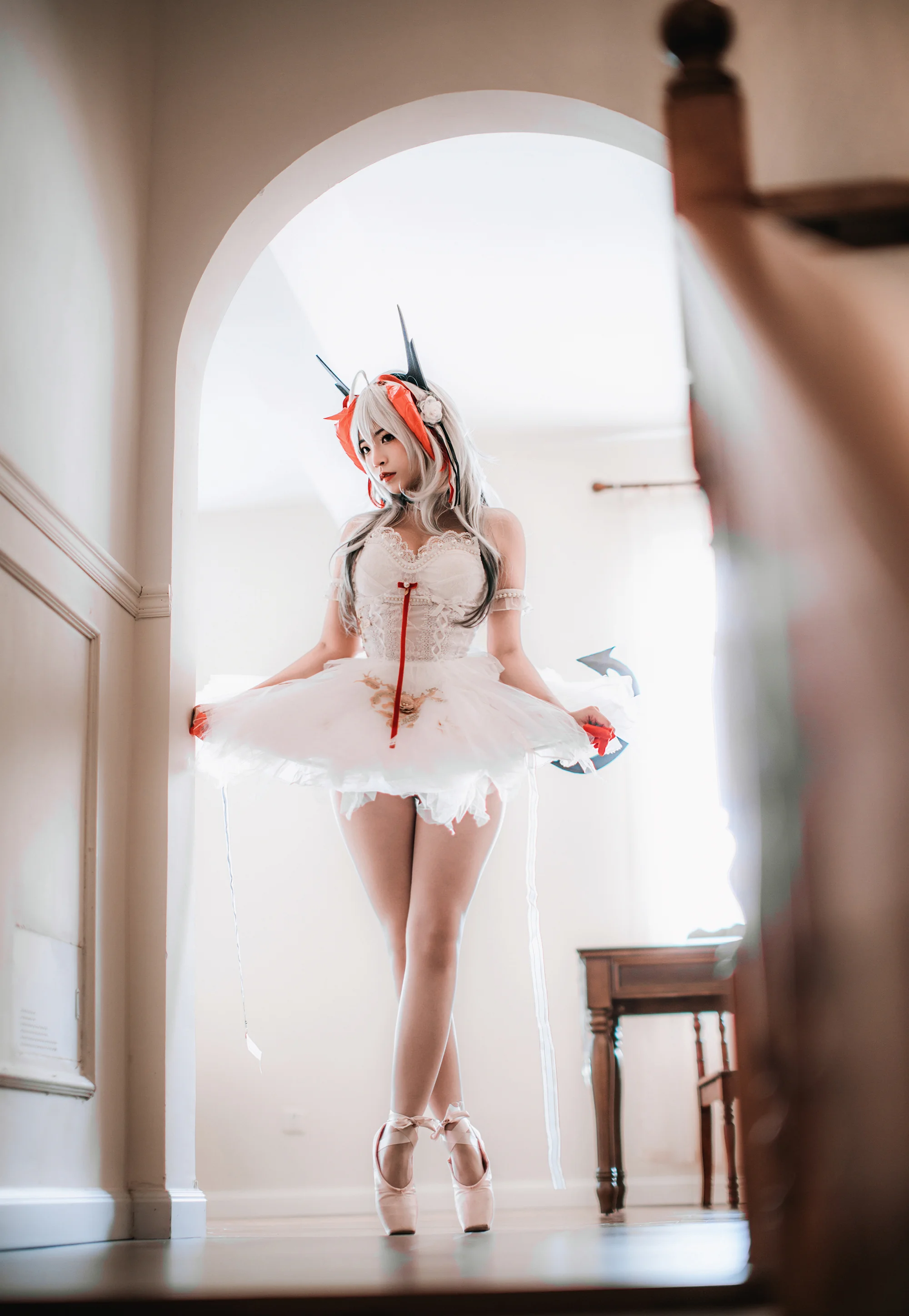 《明日方舟》 伊内丝芭蕾COS写真