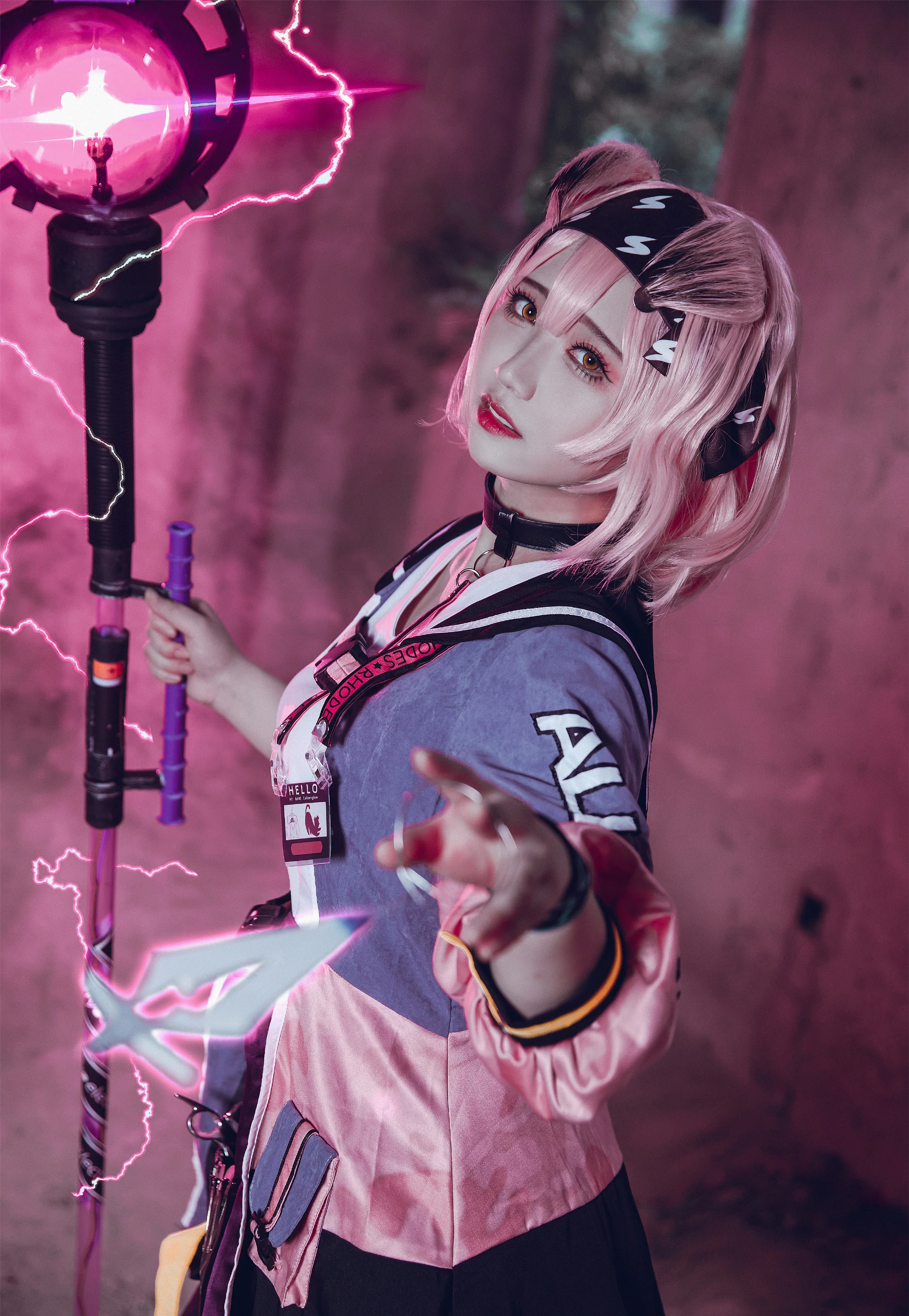 《明日方舟》澄闪COS写真