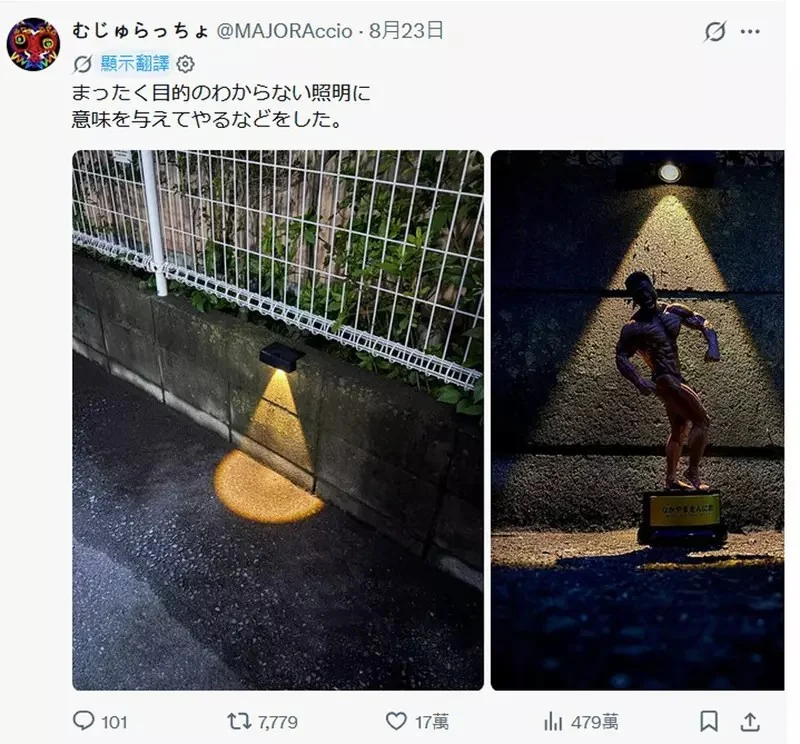 突發奇想的拍照創意 給路邊完全不知道用來幹嘛的照明燈賦予一些意義｜高清图片集
