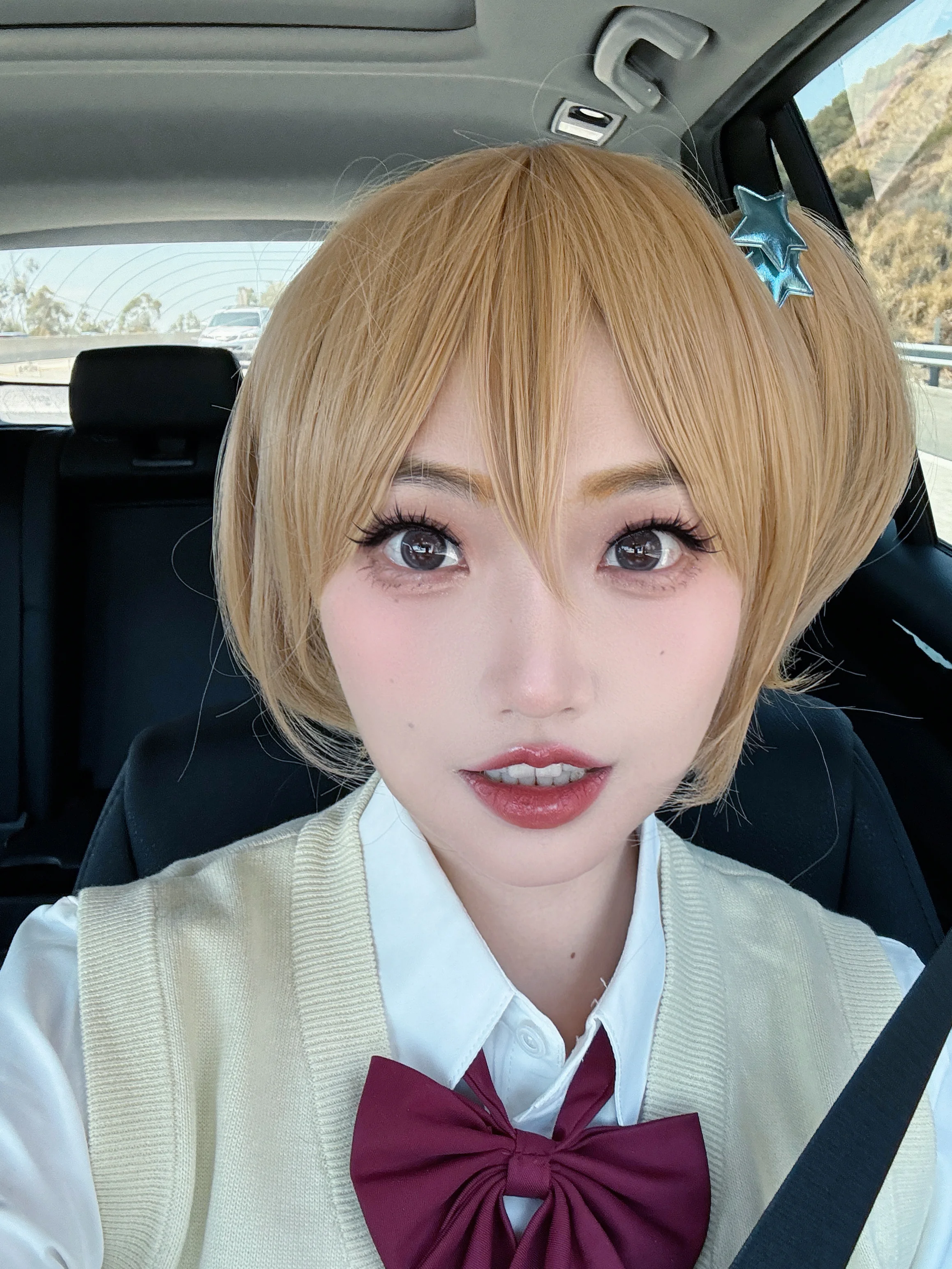 排球少年谷地仁花COS写真