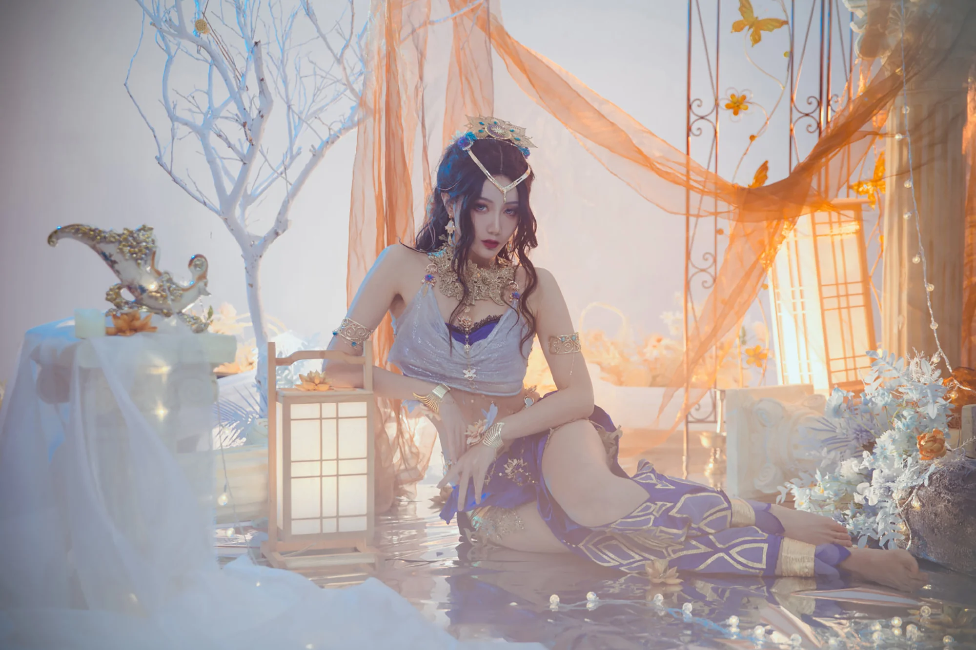 《永劫无间》迦南花无痕COS写真