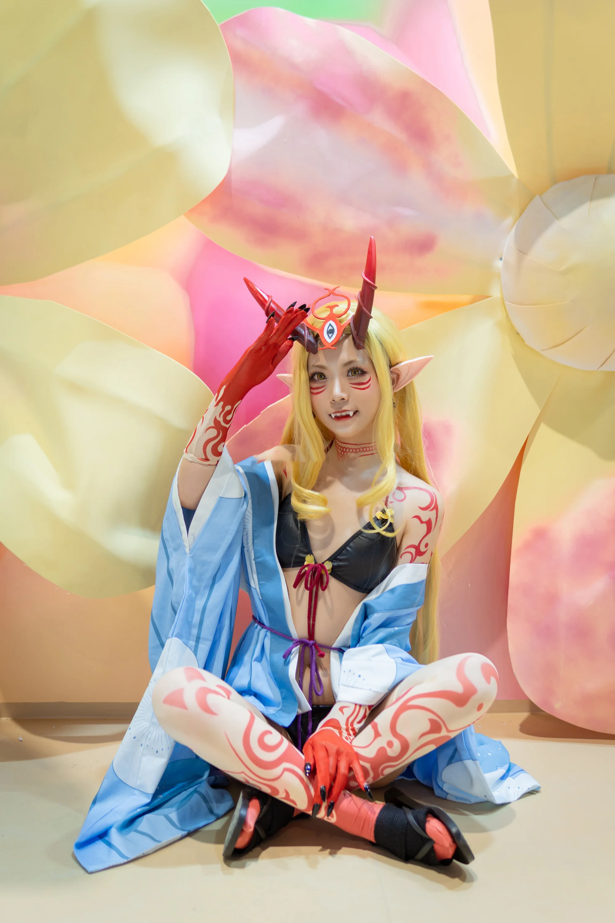 《FGO》茨木童子 水着 COS写真