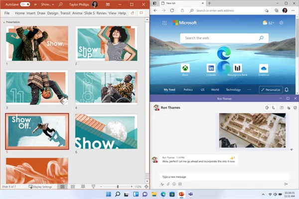 七大变化详解，微软正式推出Windows11系统！｜高清图片集