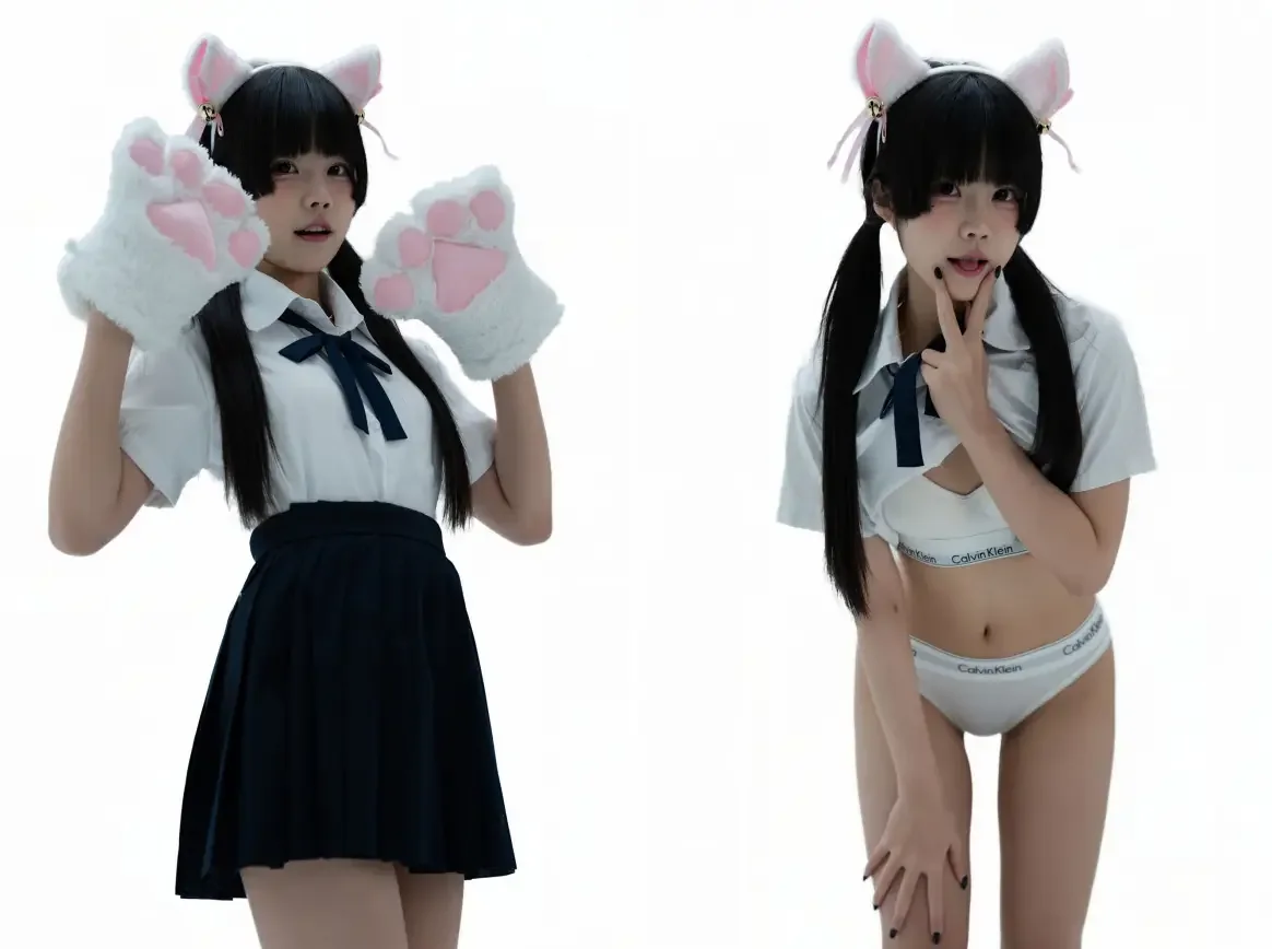 清水凪 – 后辈的制服2【90P】｜高清图片集
